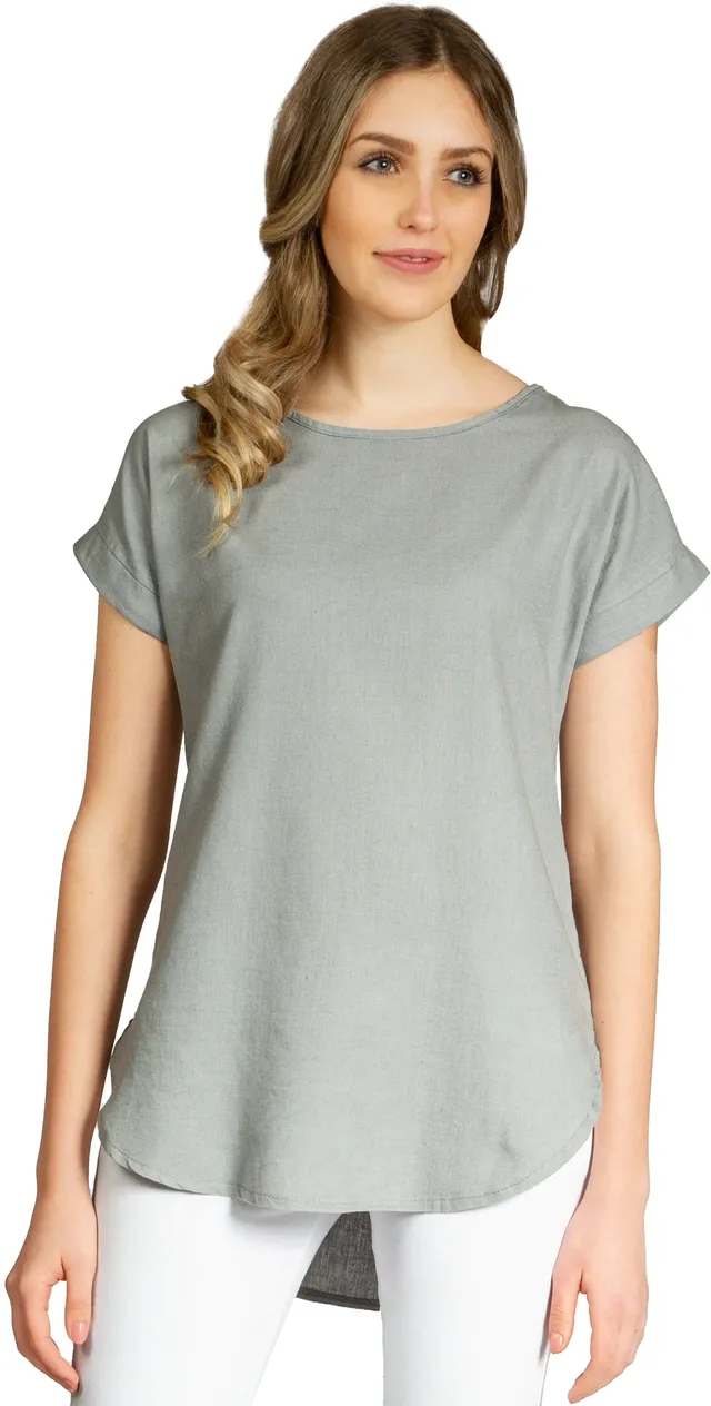 caspar-bluse-no-021-shirtbluse-leinen-viskose image 1
