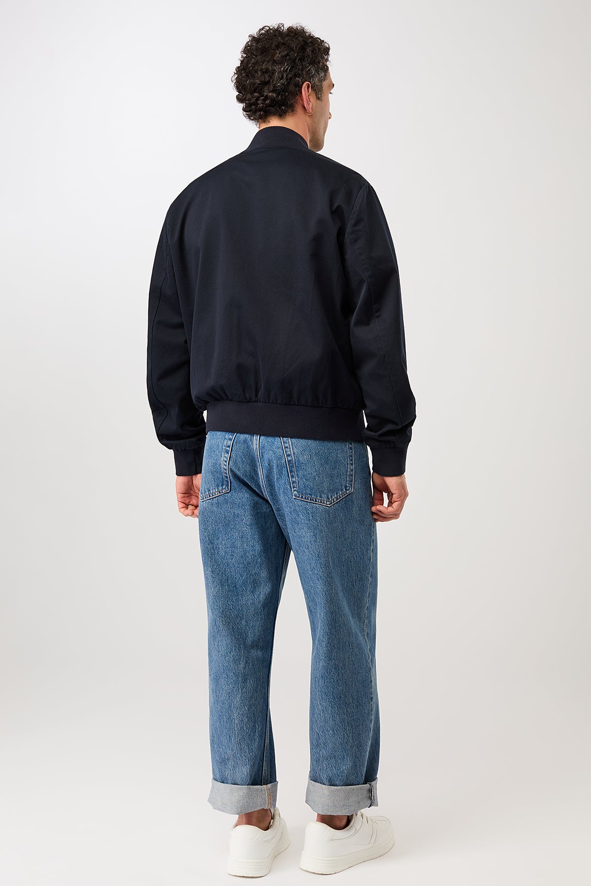 langerchen-bomberjacke-mit-rippenbund-aus-bio-baumwolle-navy image 5