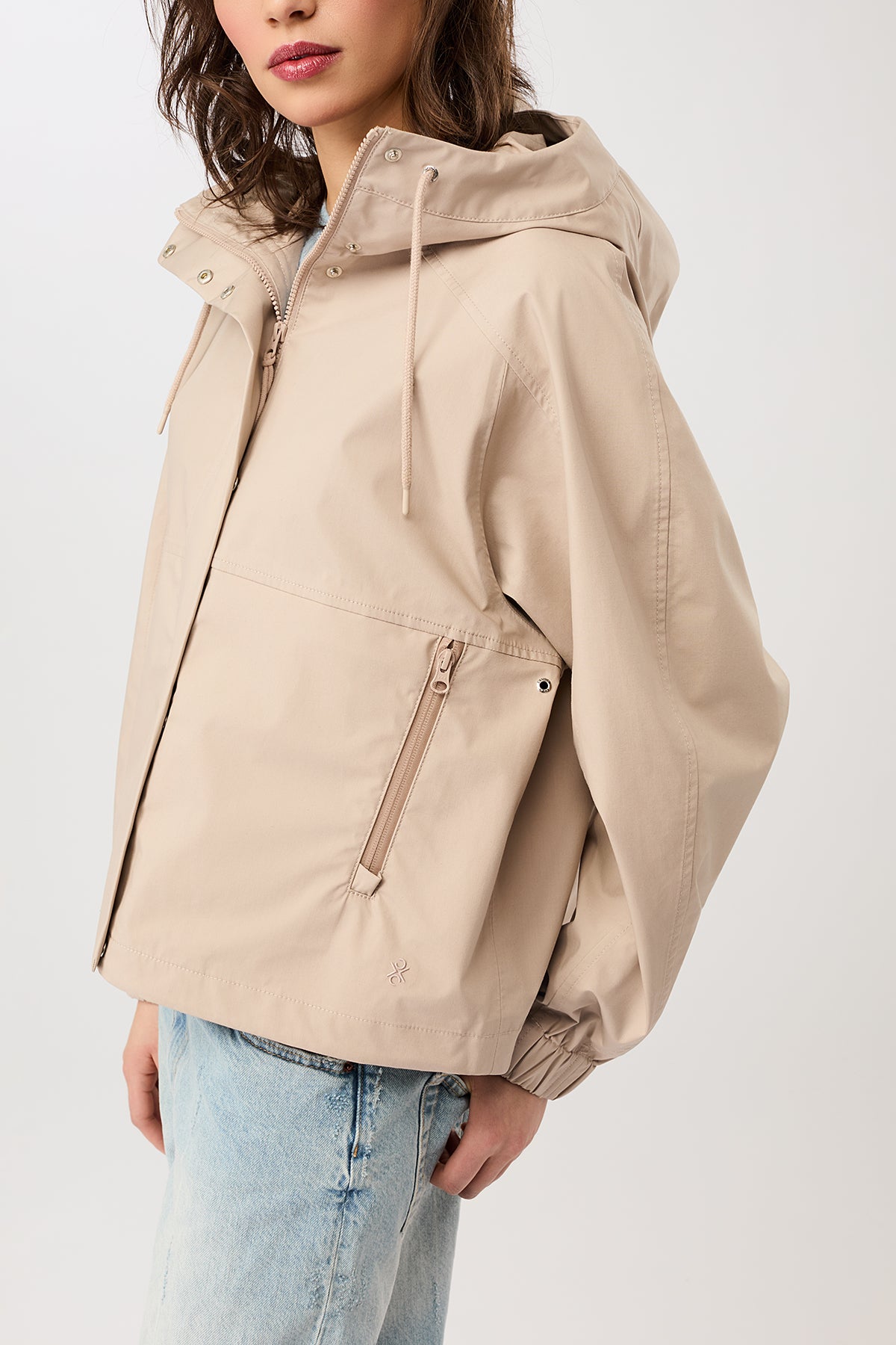 langerchen-kurze-regenjacke-mit-reissverschlu-tasche-blush-damen image 4