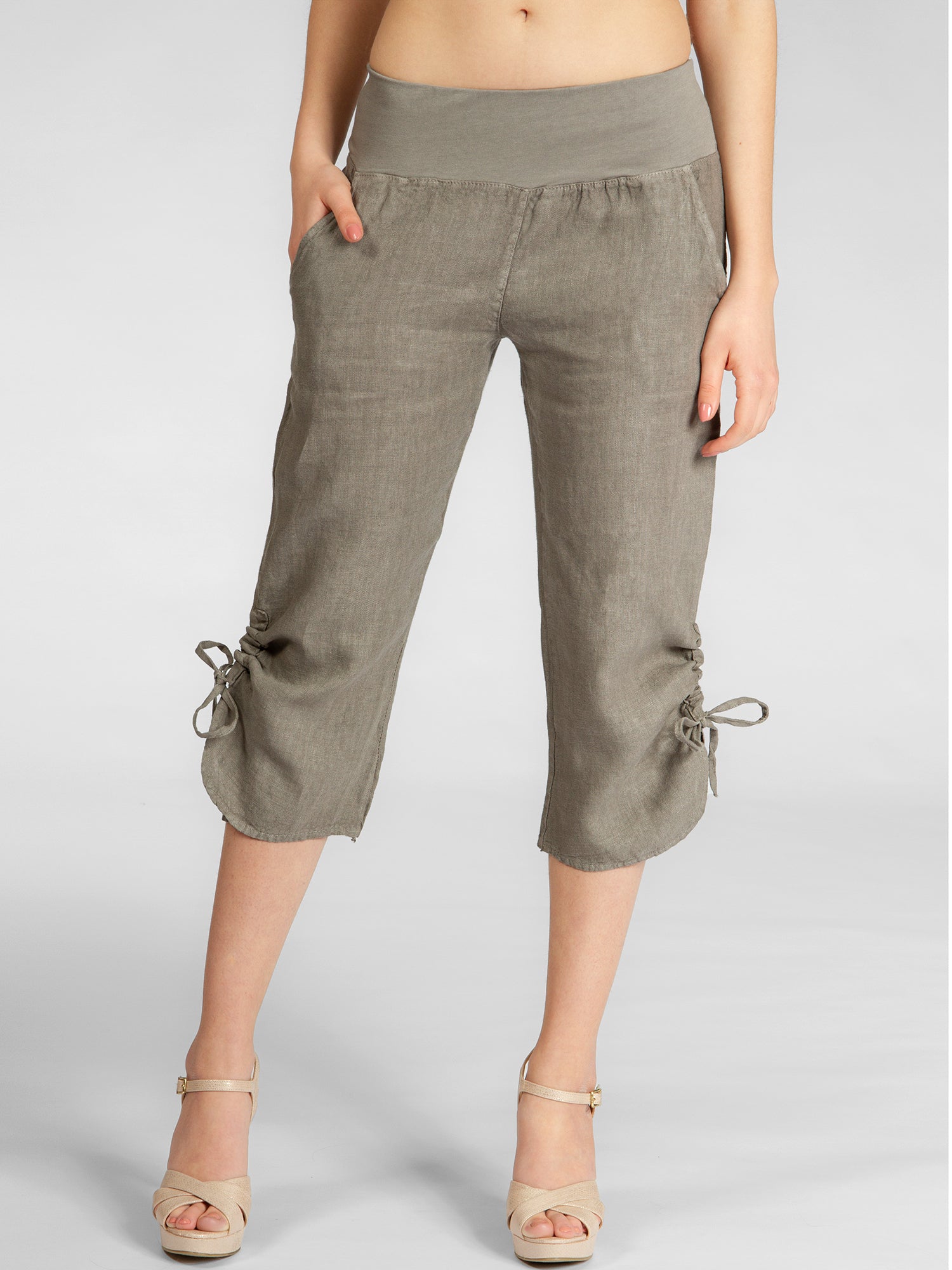 caspar-leinenhose-no-050-3-4-capri-boyfriend image 3