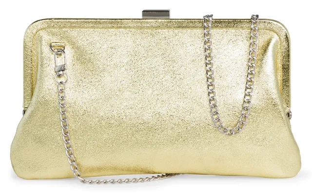 caspar-no-862-echtleder-clutch-damen-mit-b-gel-und-kette image 1