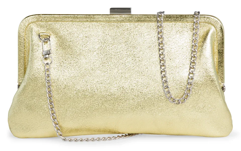 caspar-no-862-echtleder-clutch-damen-mit-b-gel-und-kette image 1