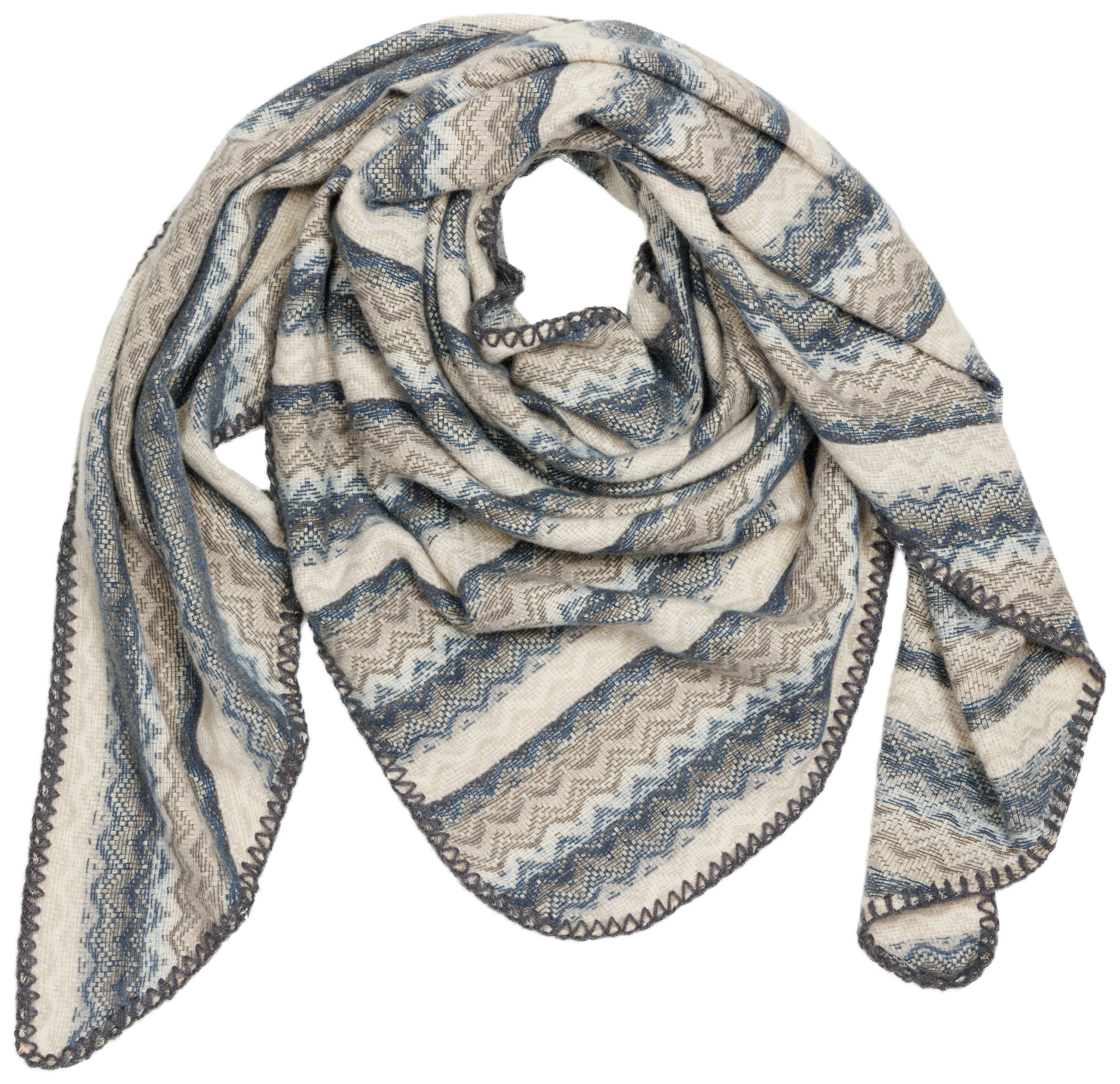 caspar-schal-no-543-damen-dreiecksschal-aus-viskose-260x70-cm image 2