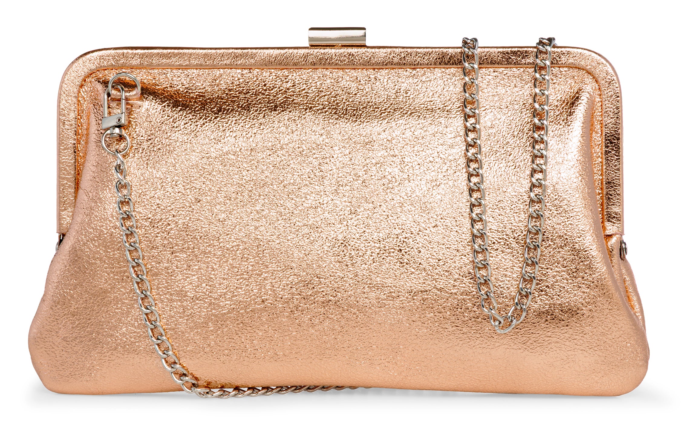 caspar-no-862-echtleder-clutch-damen-mit-b-gel-und-kette image 6