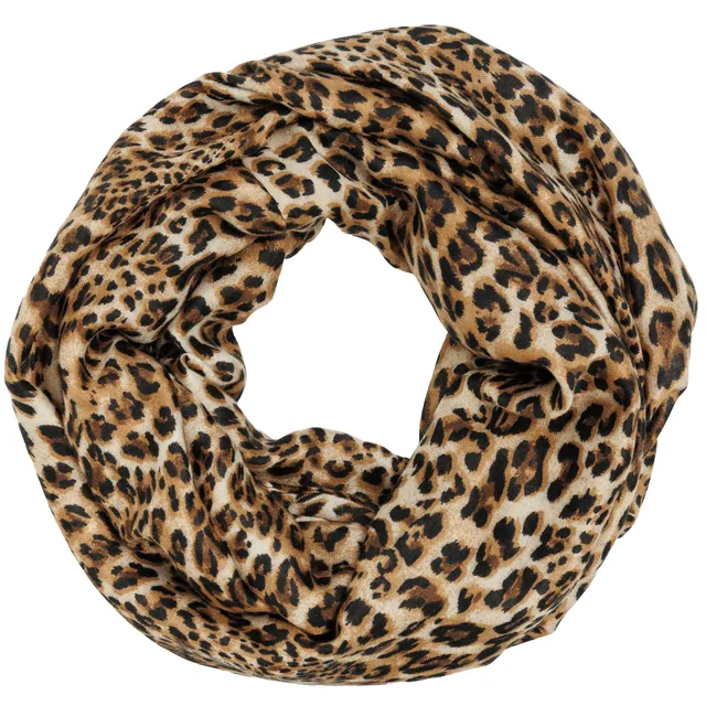 caspar-loop-546-damen-loop-schal-animal-print-aus-viskose image 1