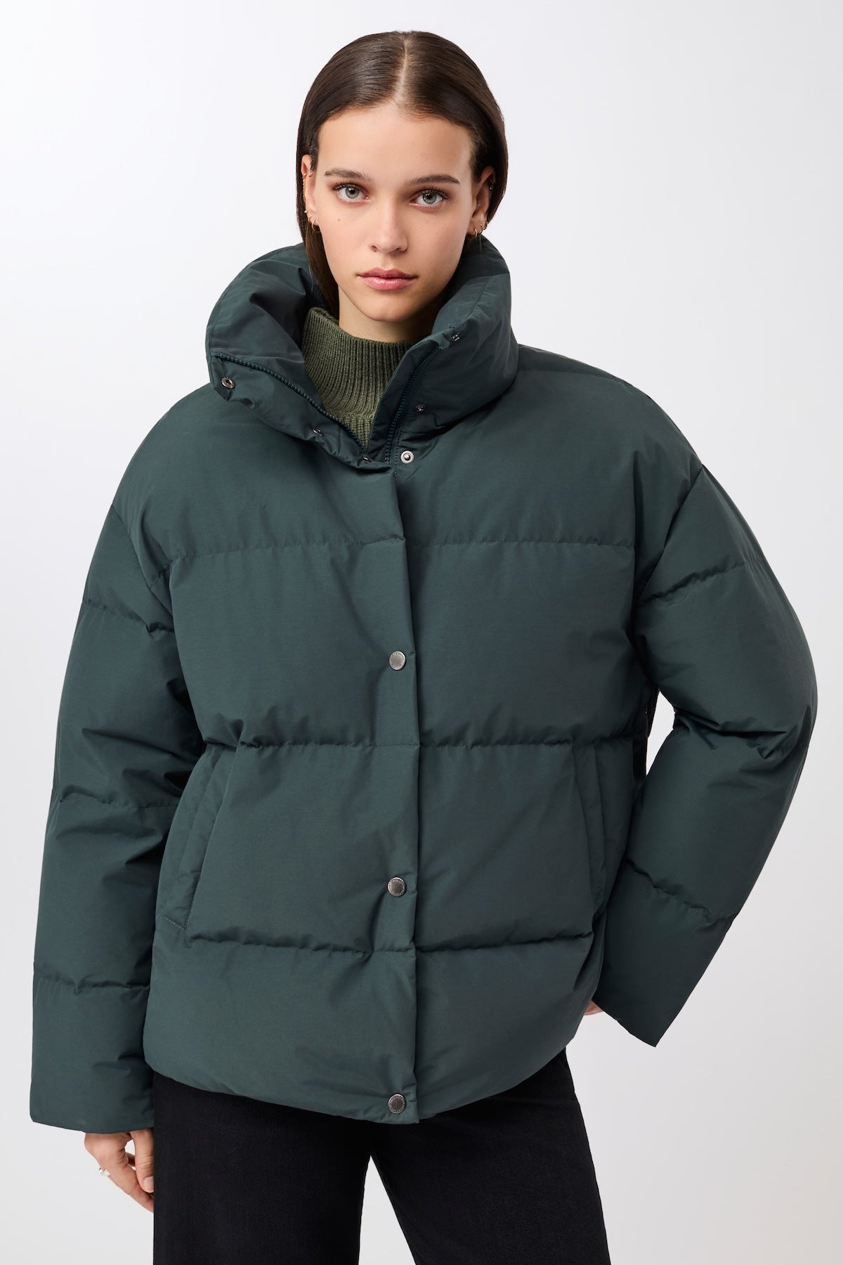 langerchen-gesteppte-eco-daune-jacke-mit-stehkragen-fir image 2