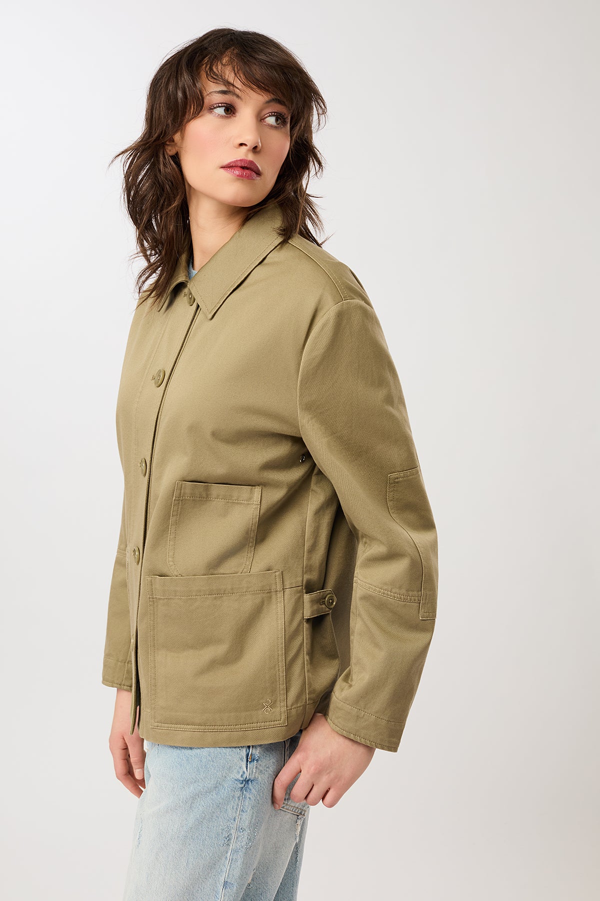 langerchen-kurze-jacke-mit-kn-pfen-breeze-damen-bergangsjacke image 4