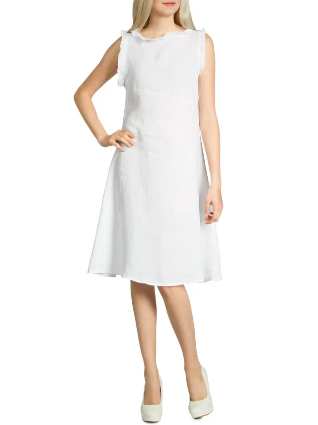 caspar-leinenkleid-no-012-sommerkleid-aus-leinen image 1