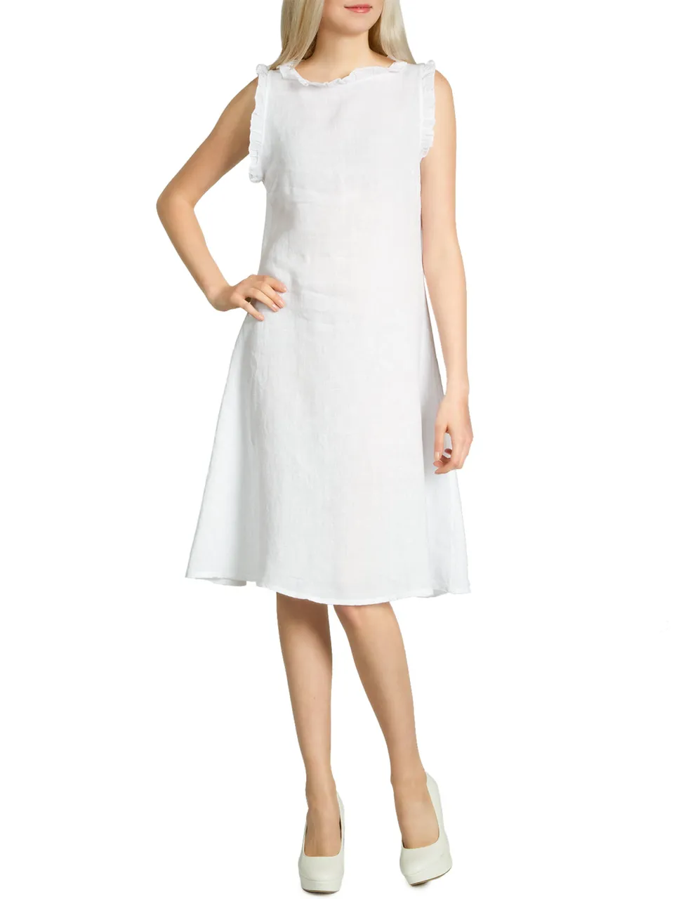 caspar-leinenkleid-no-012-sommerkleid-aus-leinen image 1