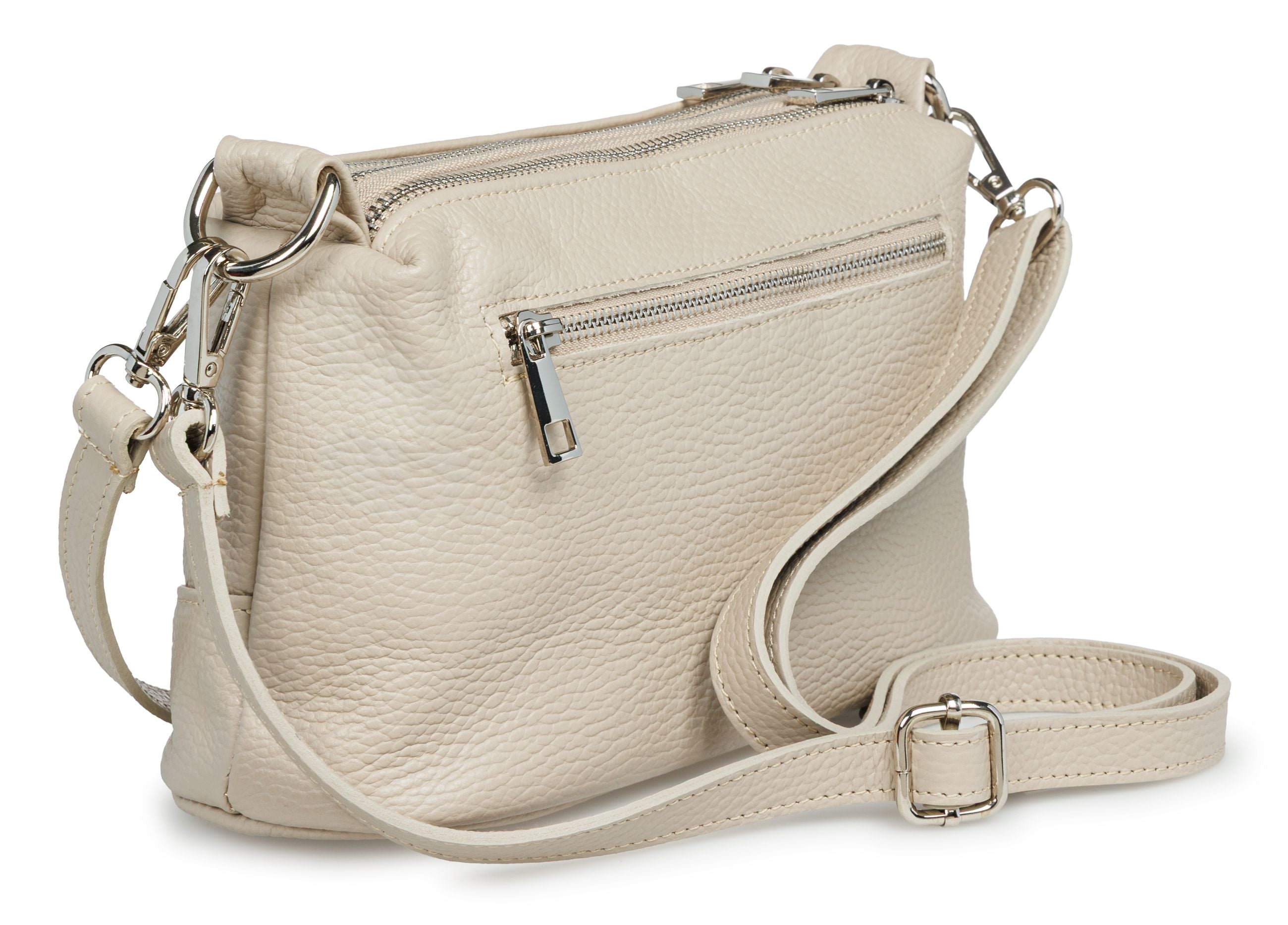 caspar-crossbody-no-860-damen-echtleder-tasche-2-gurt image 3