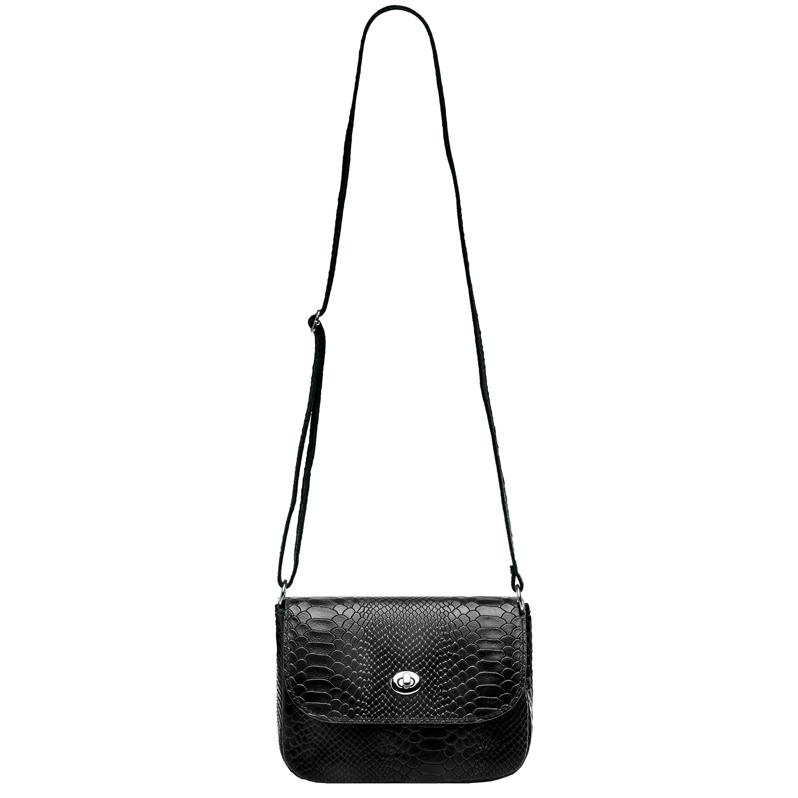 caspar-crossbody-no-783-damen-umh-ngetasche-echtleder-kroko-mittelgro image 5