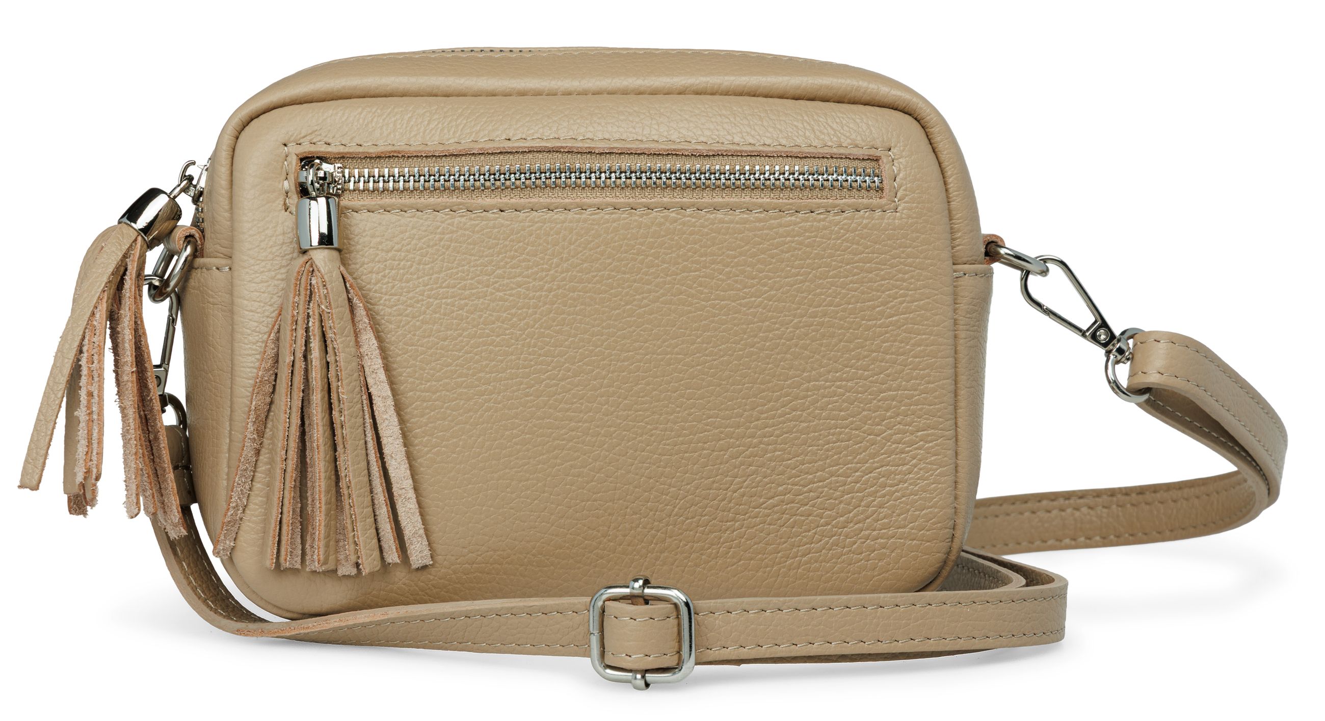 caspar-classic-line-no-818-crossbody-umh-ngetasche-echtleder-made-in-italy image 1