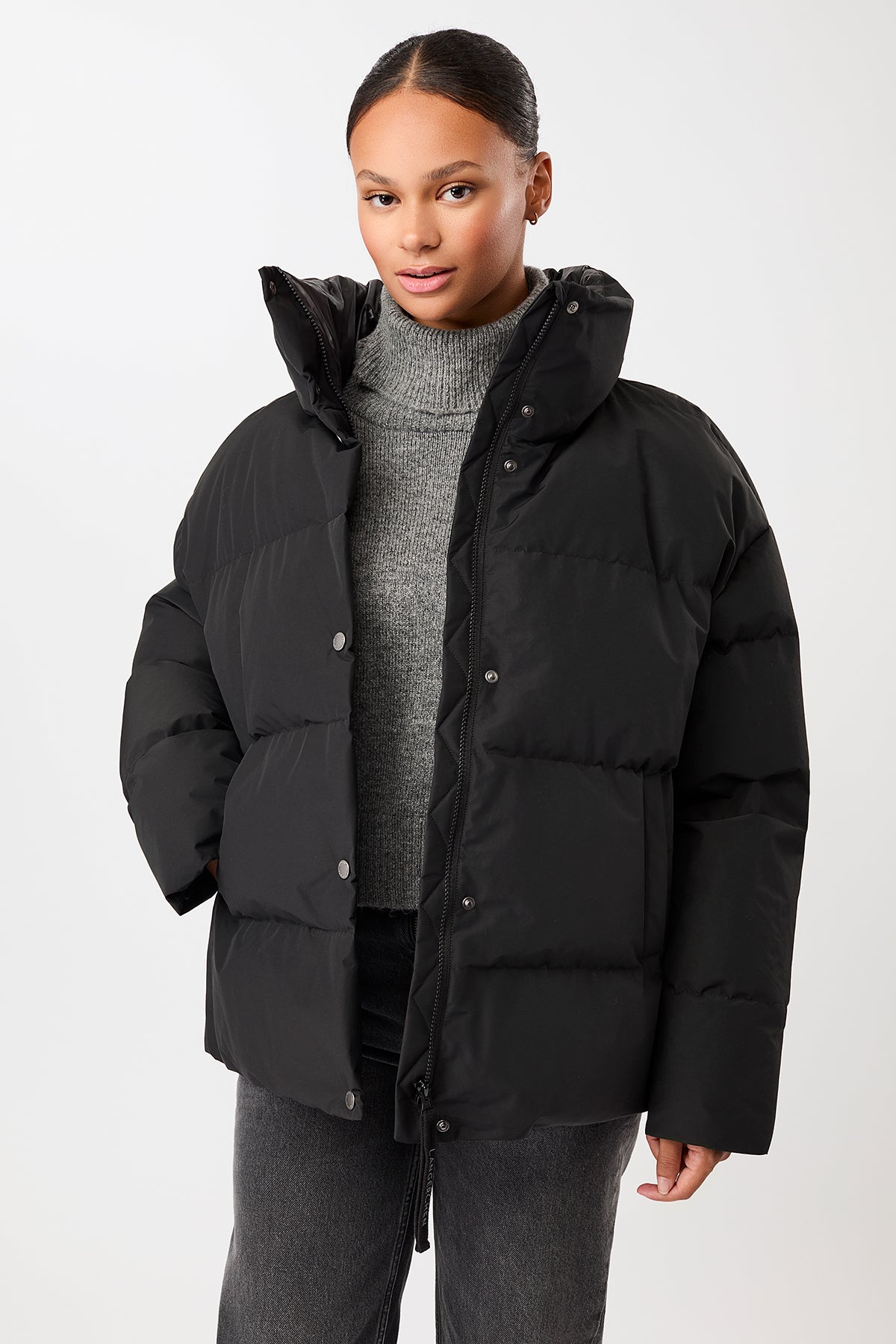 langerchen-gesteppte-jacke-aus-eco-daune-mit-stehkragen-navy image 2