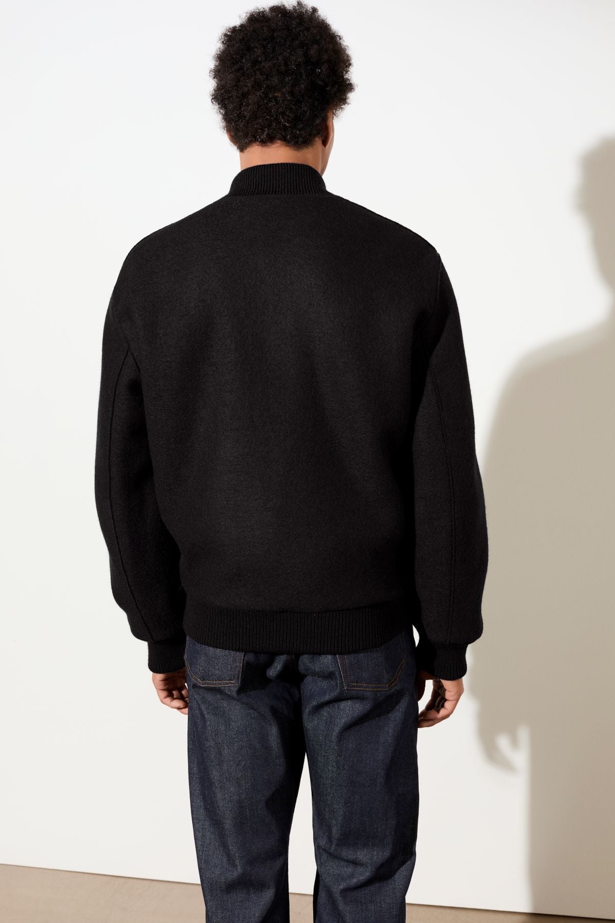 langerchen-bomber-jacke-aus-bio-wolle-black image 4