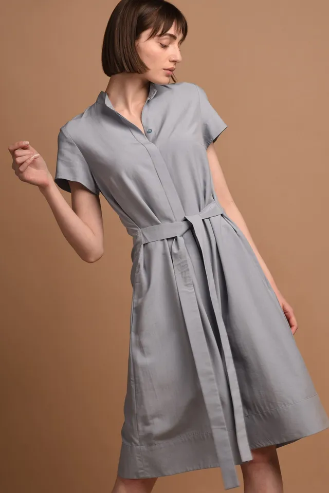 ayani-melanie-hemdkleid-mit-kurzen-rmeln-in-hellblau image 1