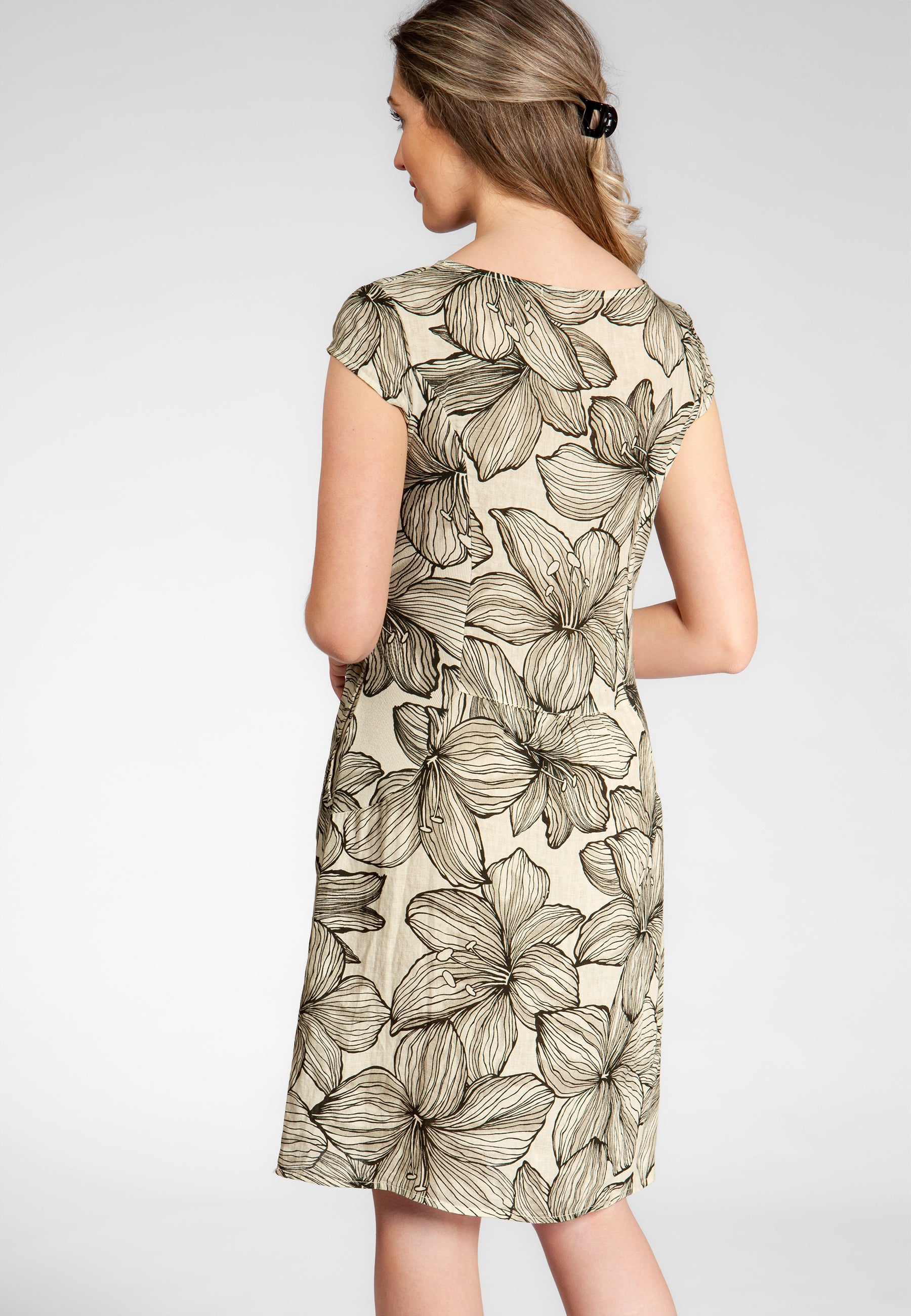 caspar-leinenkleid-no-038-sommerkleid-lilie-100-leinen image 7