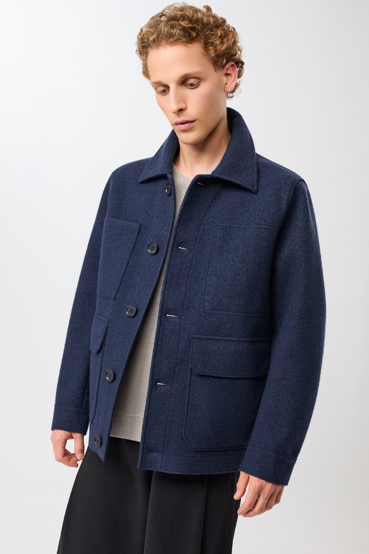 langerchen-field-jacket-aus-techno-felt-steel-blue image 6