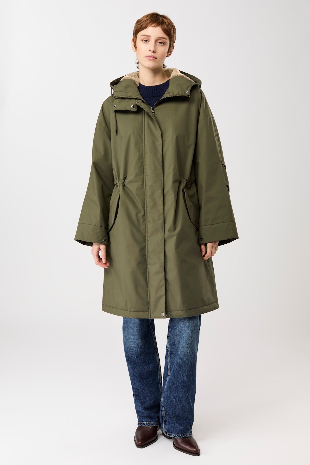 langerchen-langer-parka-leicht-wattiert-parka-olive image 4