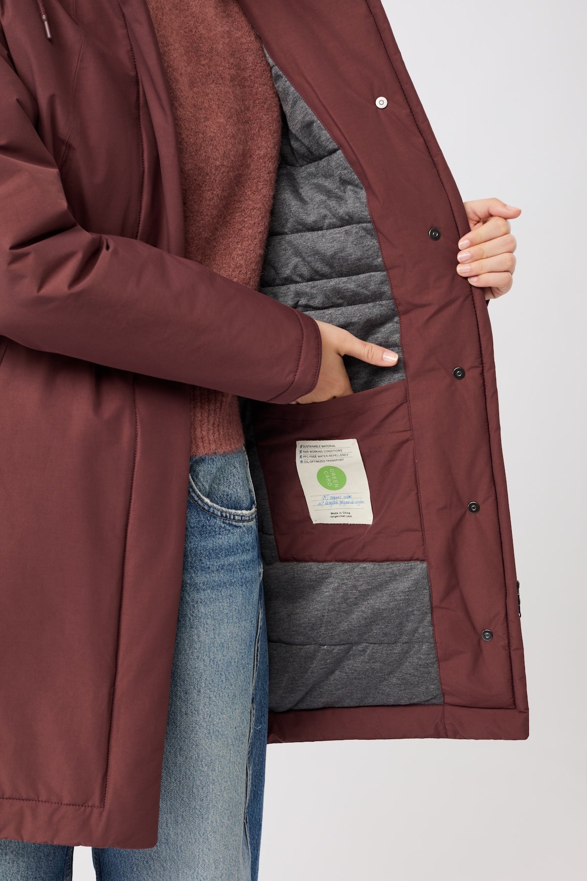 langerchen-wattierter-parka-leicht-tailliert-parka-burgundy image 7