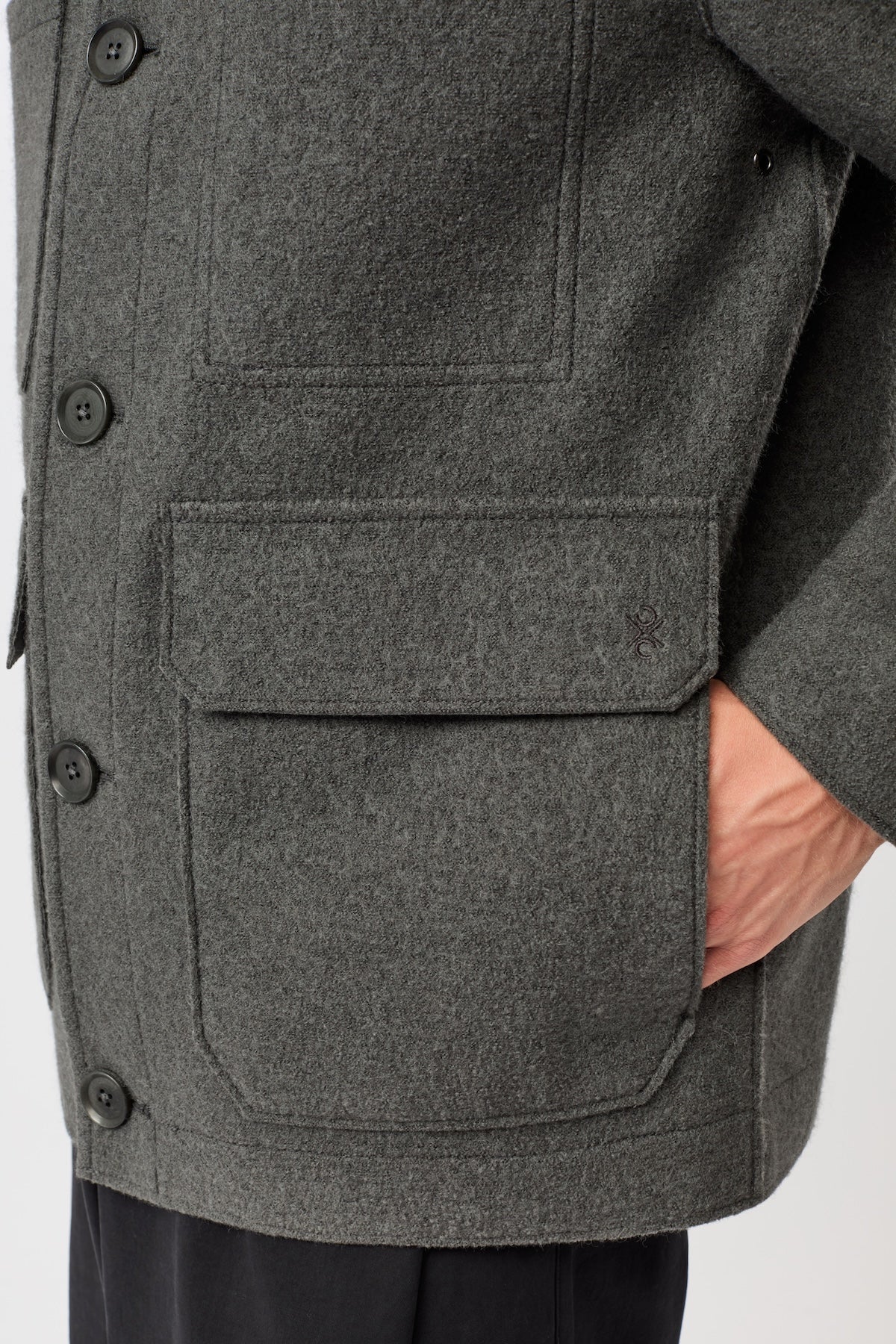 langerchen-field-jacket-aus-techno-felt-platinum image 3