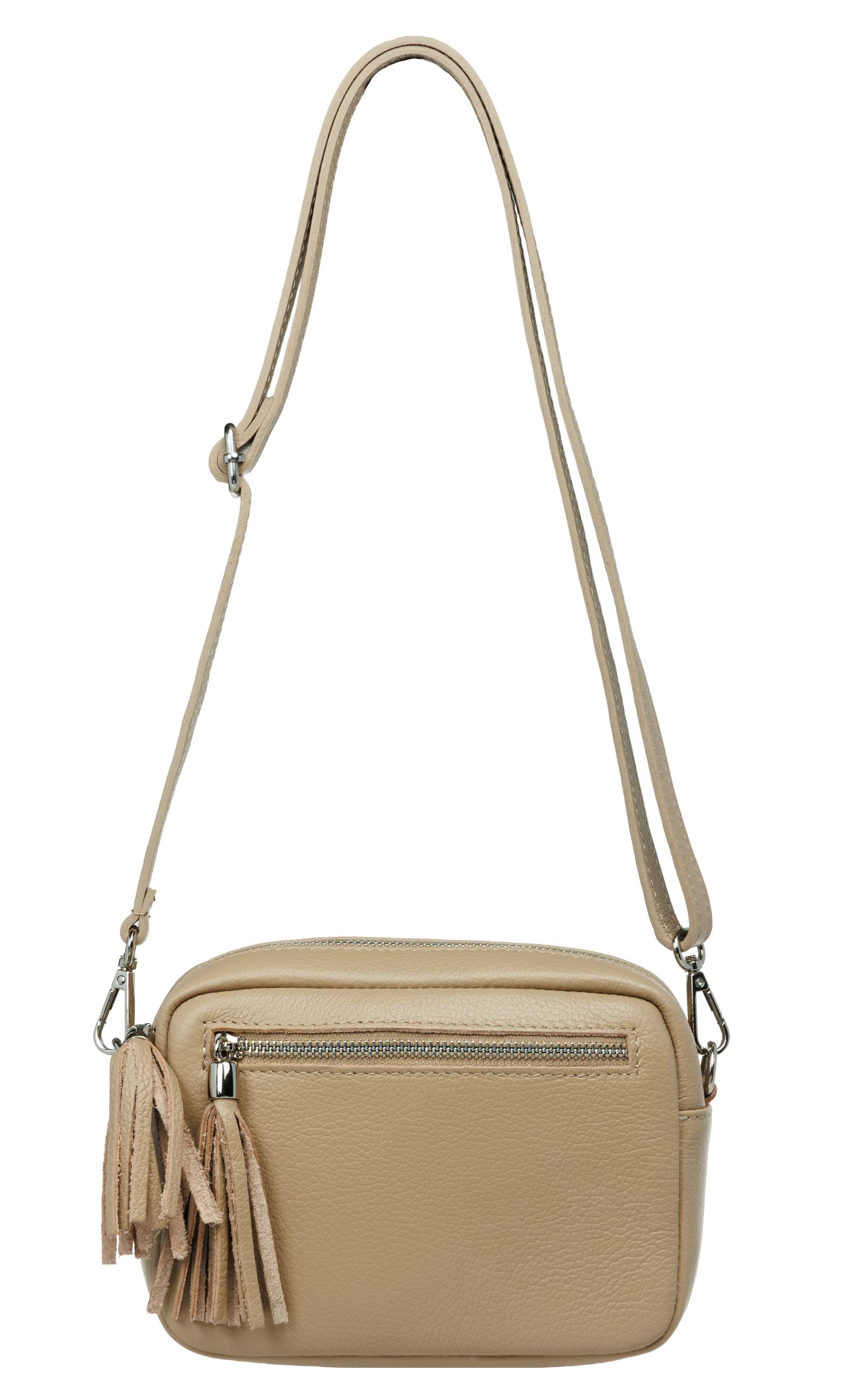 caspar-classic-line-no-818-crossbody-umh-ngetasche-echtleder-made-in-italy image 3