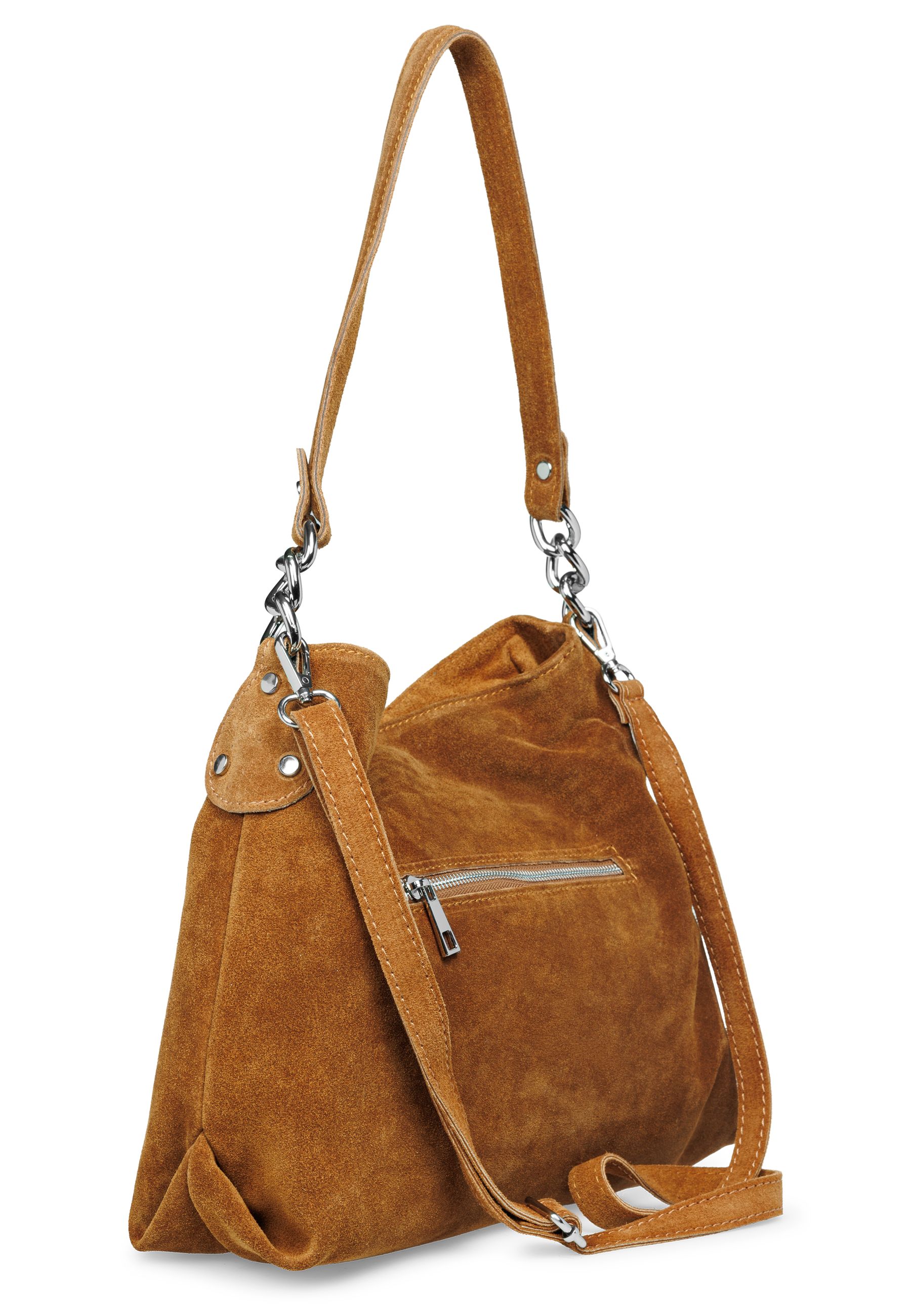 caspar-no-864-wildleder-handtasche-damen-umh-ngetasche-made-in-italy image 3