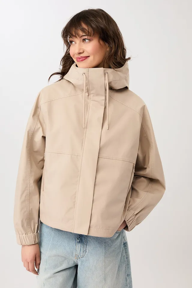 langerchen-kurze-regenjacke-mit-reissverschlu-tasche-blush-damen image 1