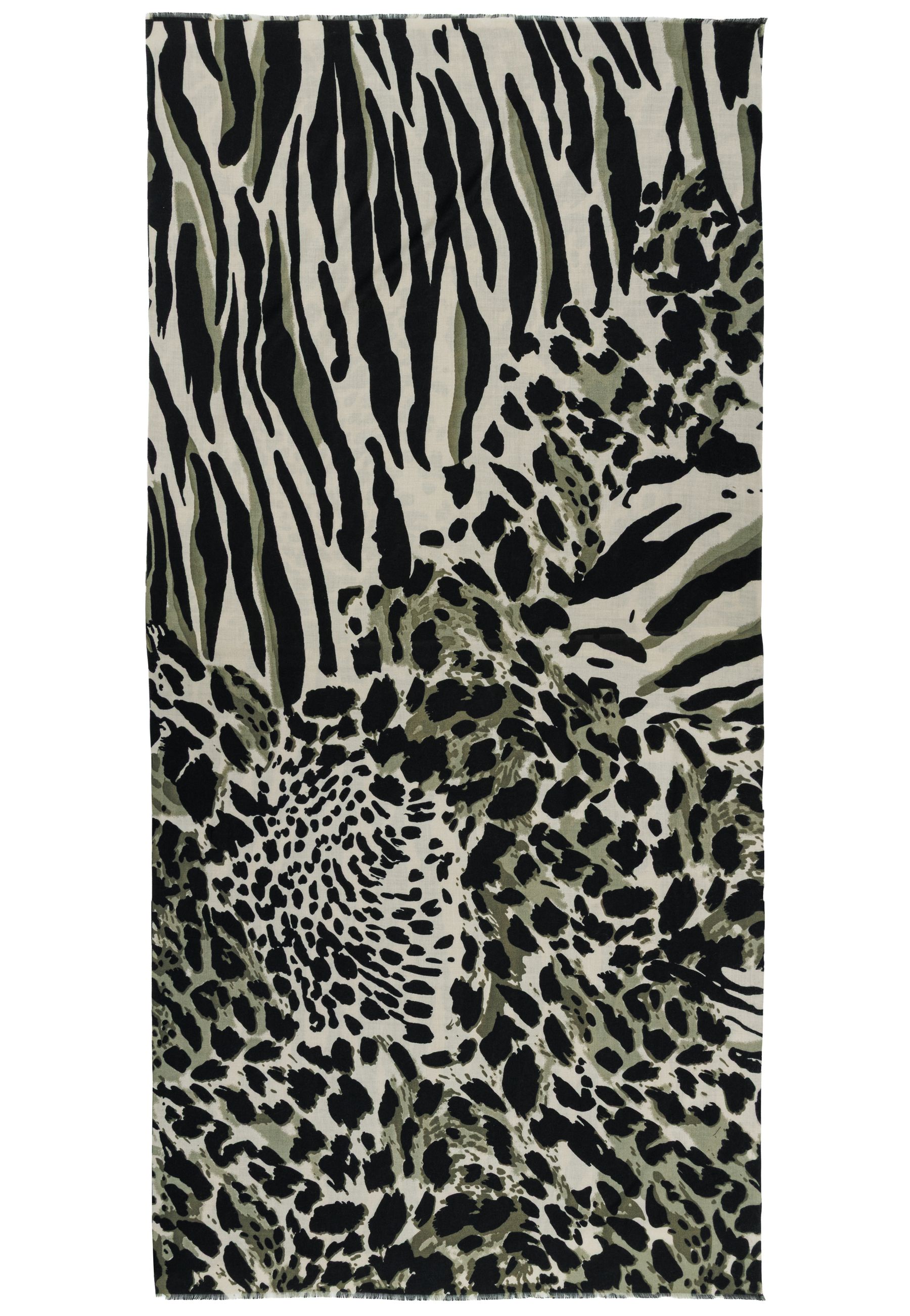 caspar-schal-no-549-animal-print-180-x-85-cm image 2