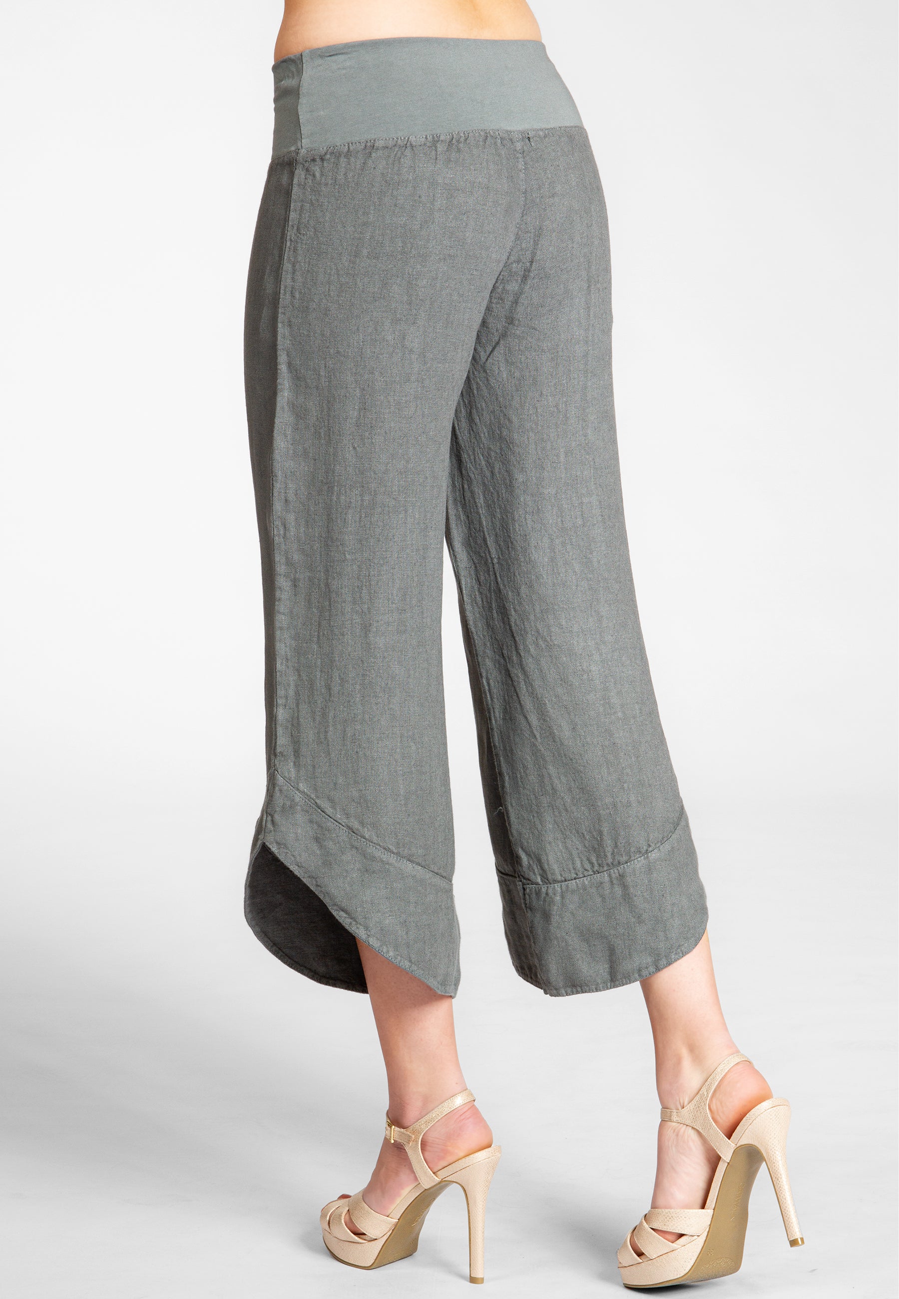 caspar-leinenhose-no-052-3-4-capri-sommerhose image 3