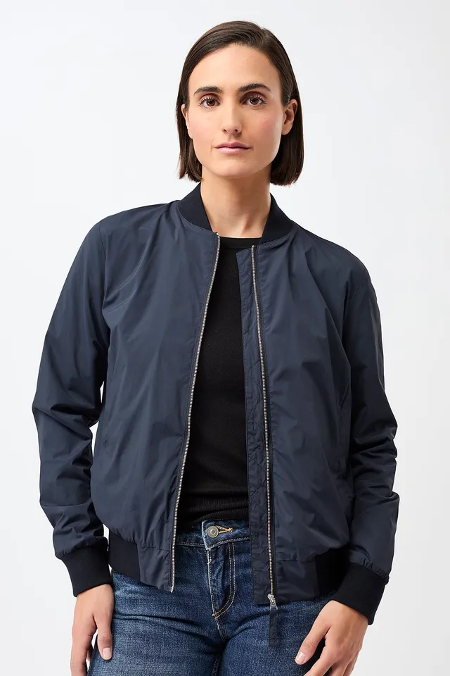 langerchen-blouson-bomber-mit-netzfutter-navy image 1