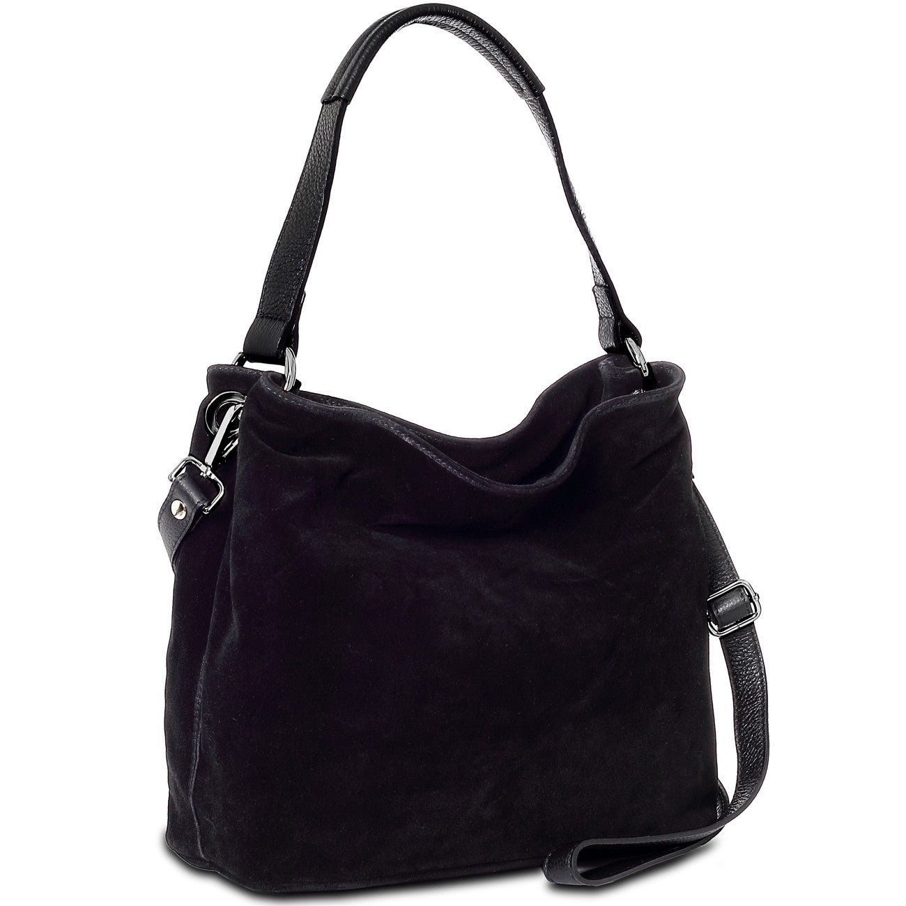 caspar-shoulder-bag-no-580-veloursleder-30x27x15-cm image 5