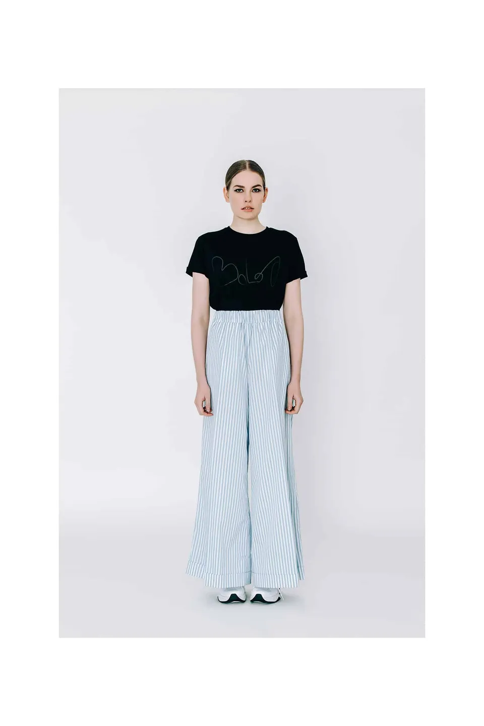 bolot-trousers-audrey-bengal-stripes-blue-white-hose image 1