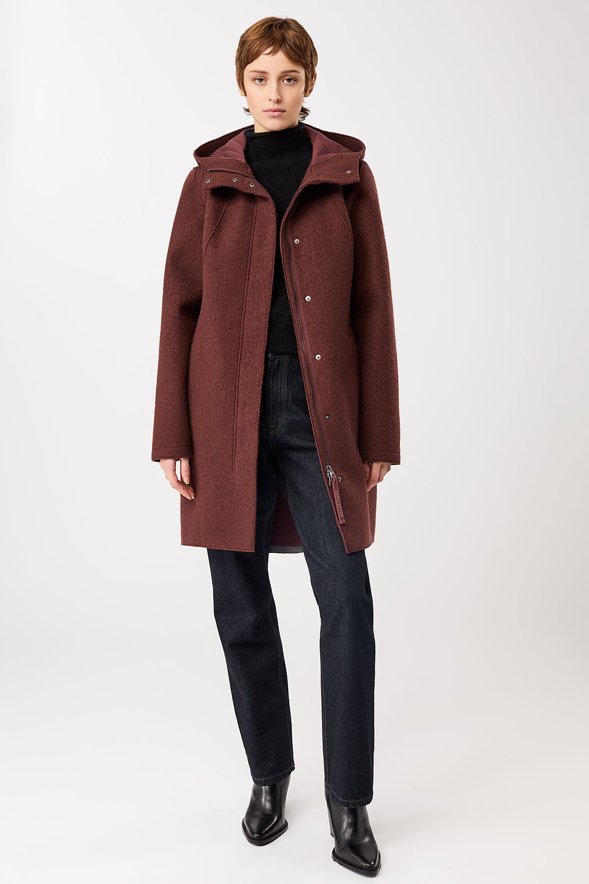 langerchen-parka-tailliert-aus-walk-mit-membran-burgundy-parka image 4