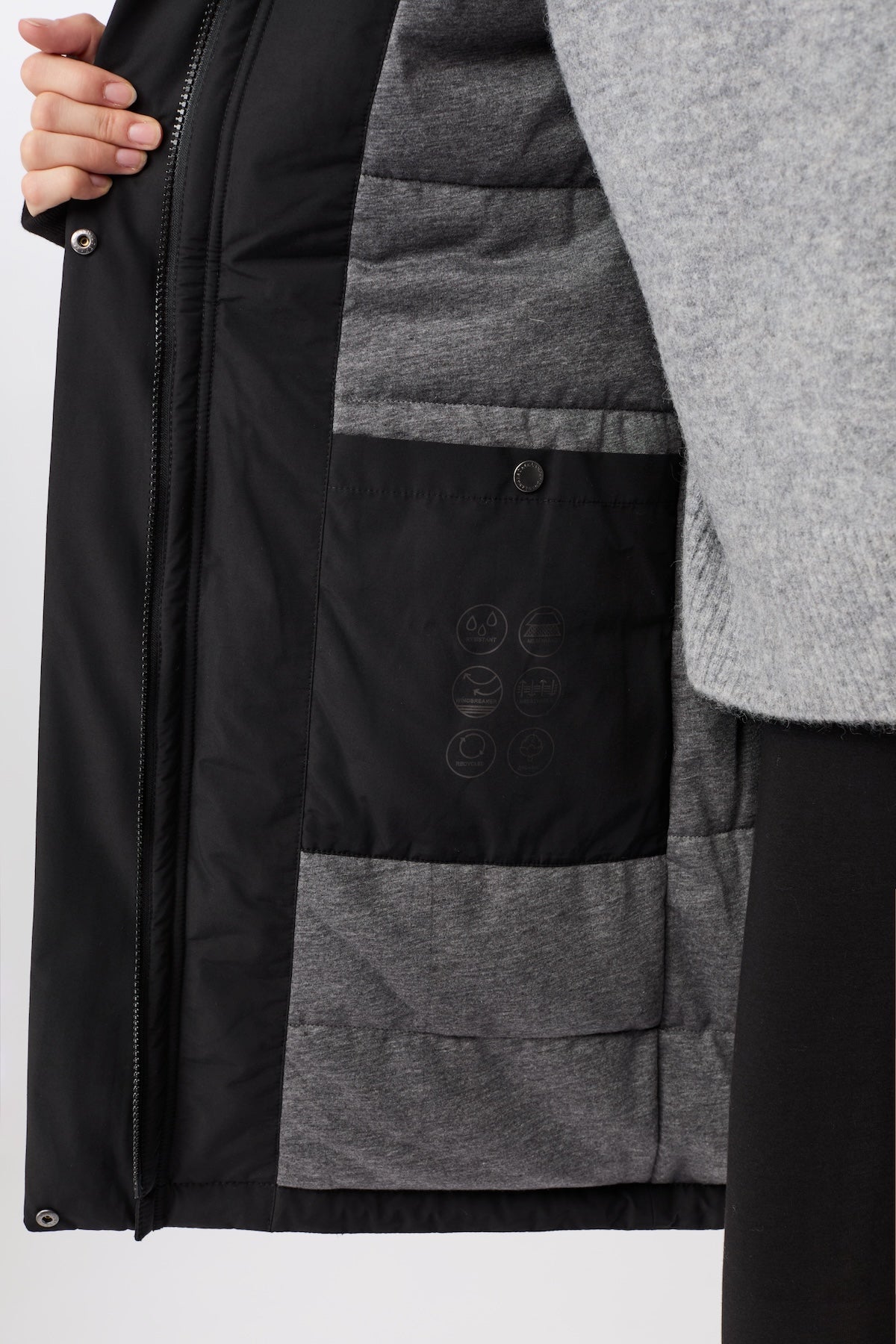 langerchen-parka-locker-wattiert-black image 7