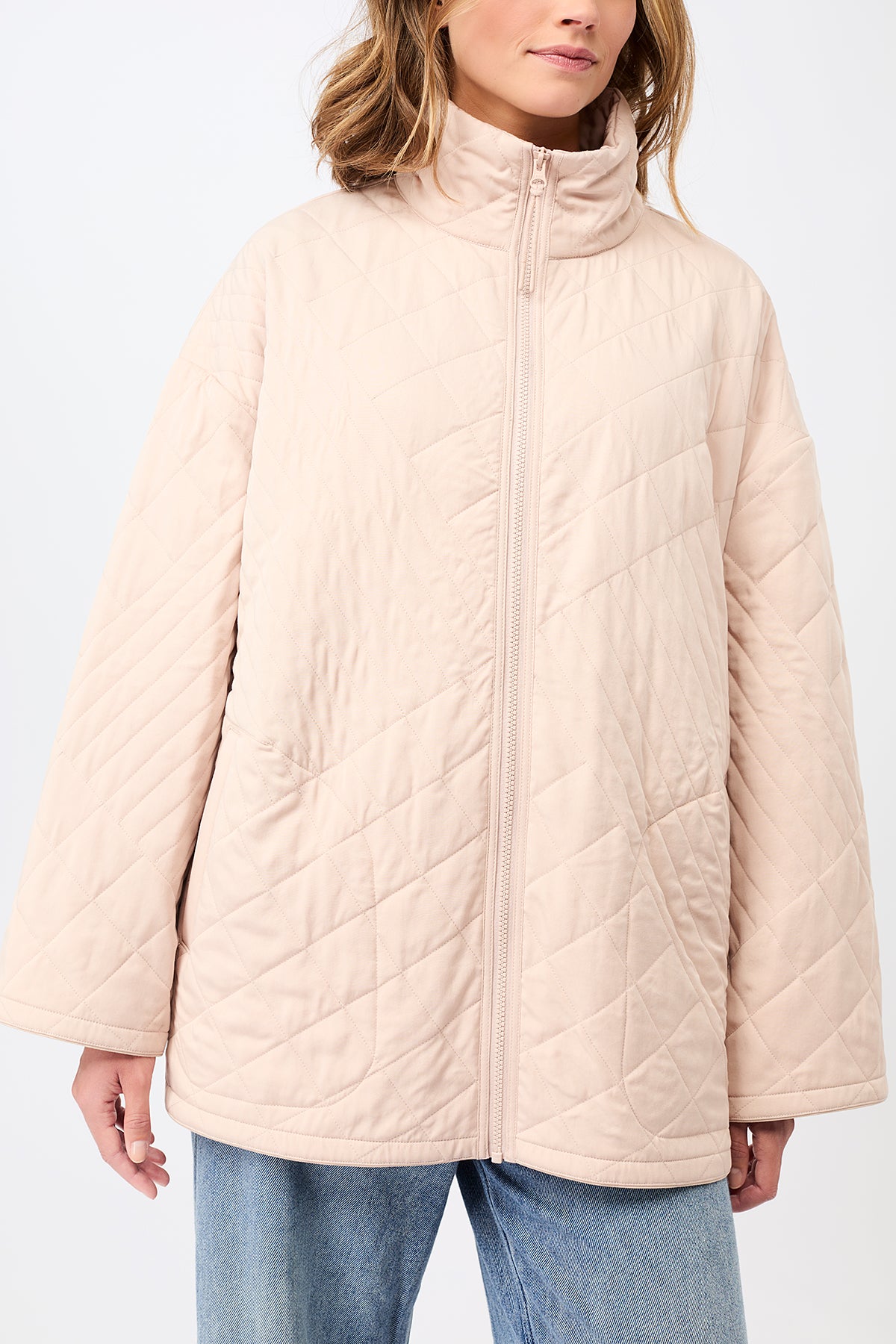 langerchen-gesteppte-jacke-aus-tencel-mit-stehkragen-blush image 4
