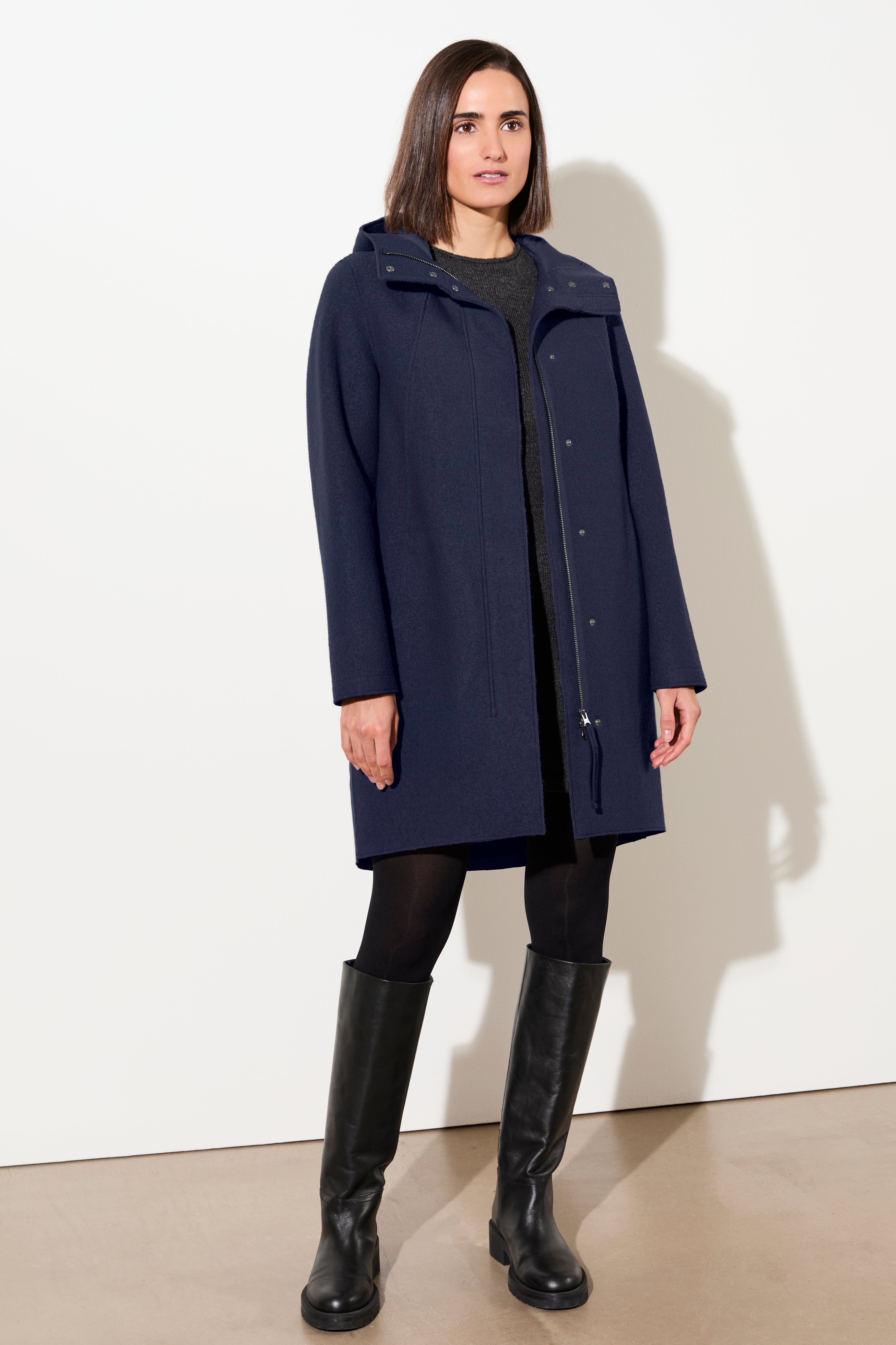 langerchen-parka-tailliert-aus-walk-mit-membran-steel-blue image 2