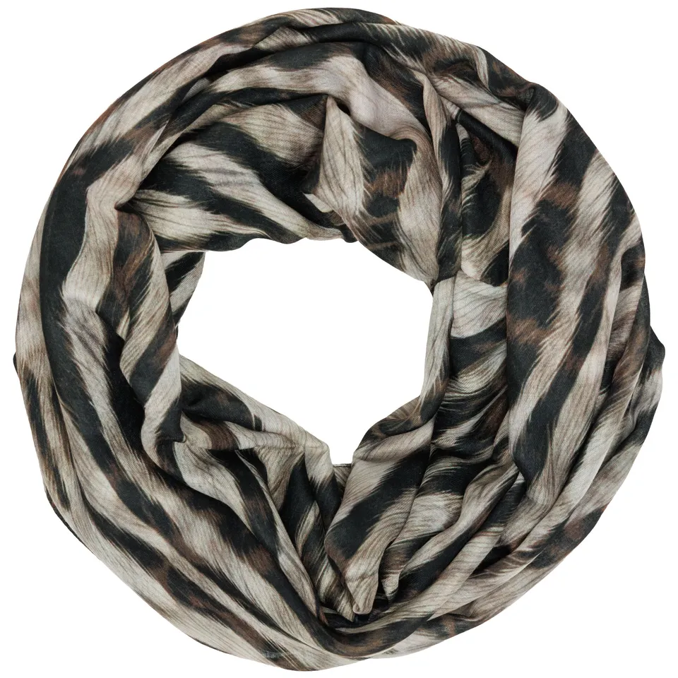 caspar-loop-no-550-damen-loopschal-animal-print-60x170 image 1