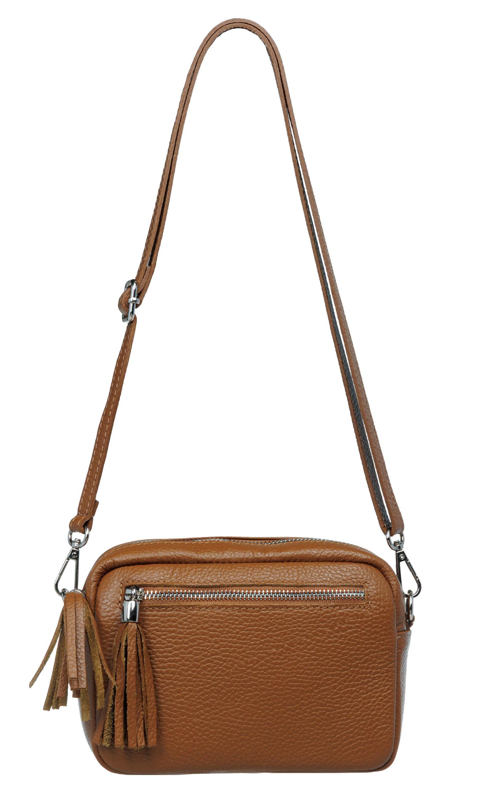 caspar-classic-line-no-818-crossbody-umh-ngetasche-echtleder-made-in-italy image 8