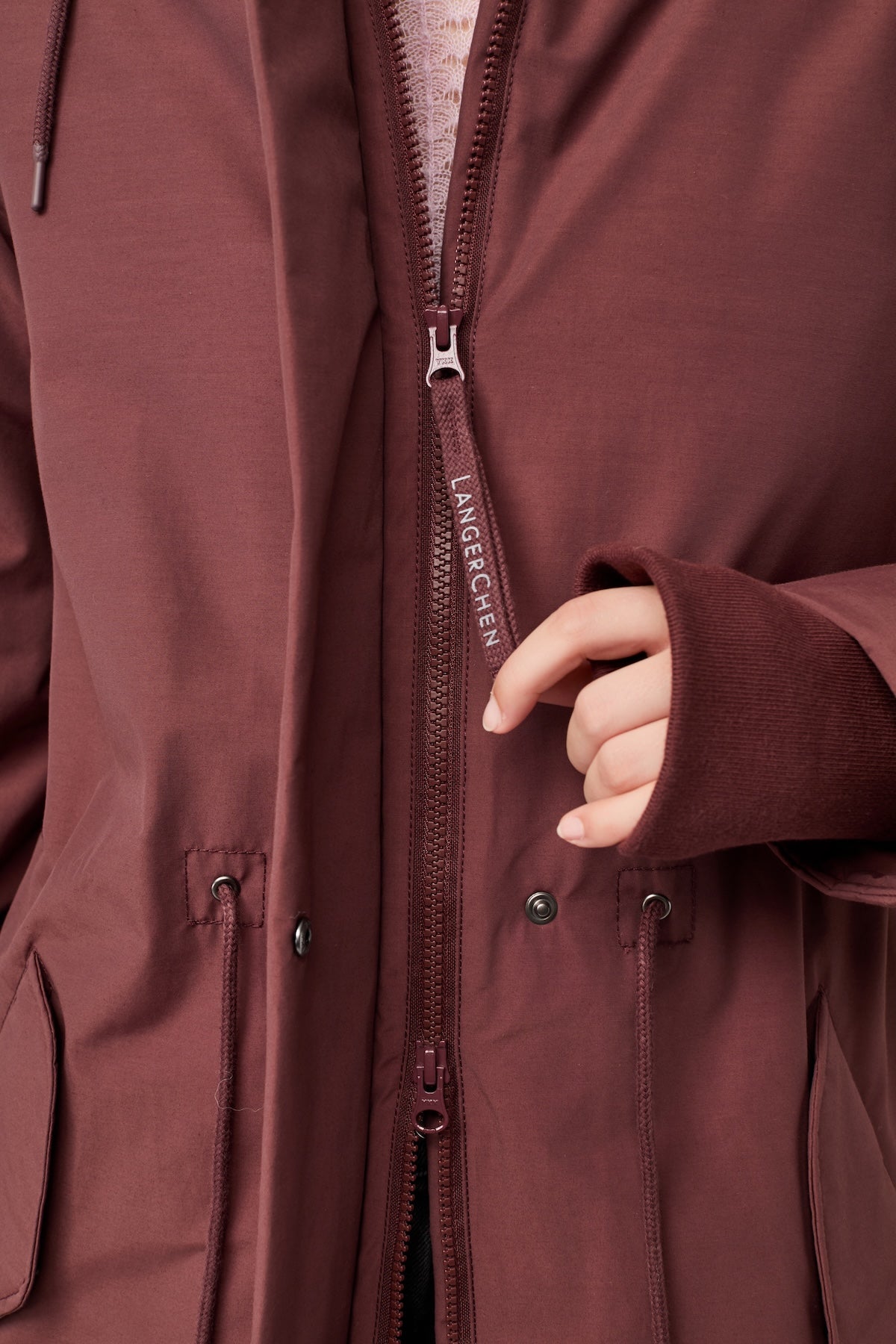 langerchen-parka-locker-wattiert-burgundy image 5