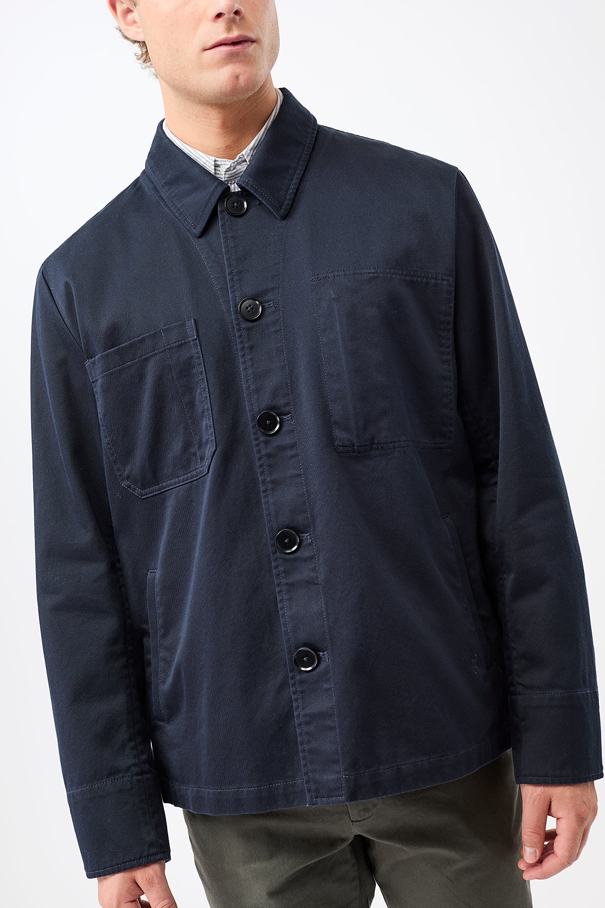 langerchen-workwear-jacke-aus-bio-baumwolle-navy image 5
