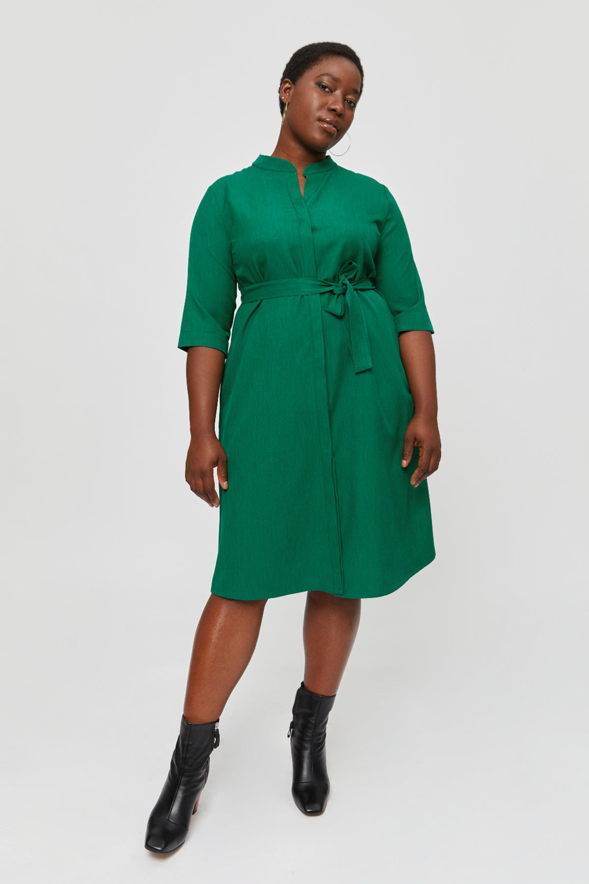 ayani-lidia-hemdkleid-gr-n-3-4-rmel image 1