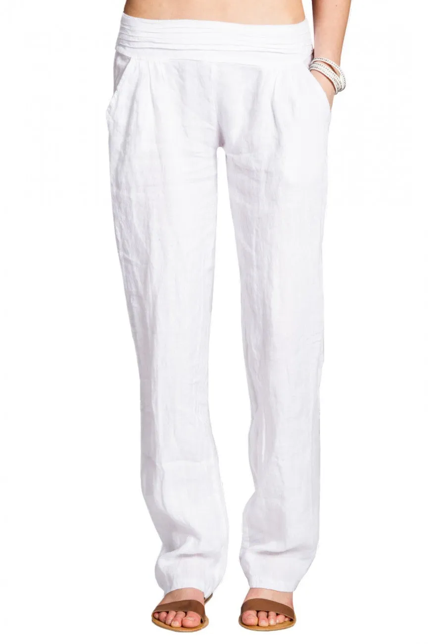 caspar-leinenhose-no-020-loose-fit-leinen-freizeithose-f-r-damen image 1