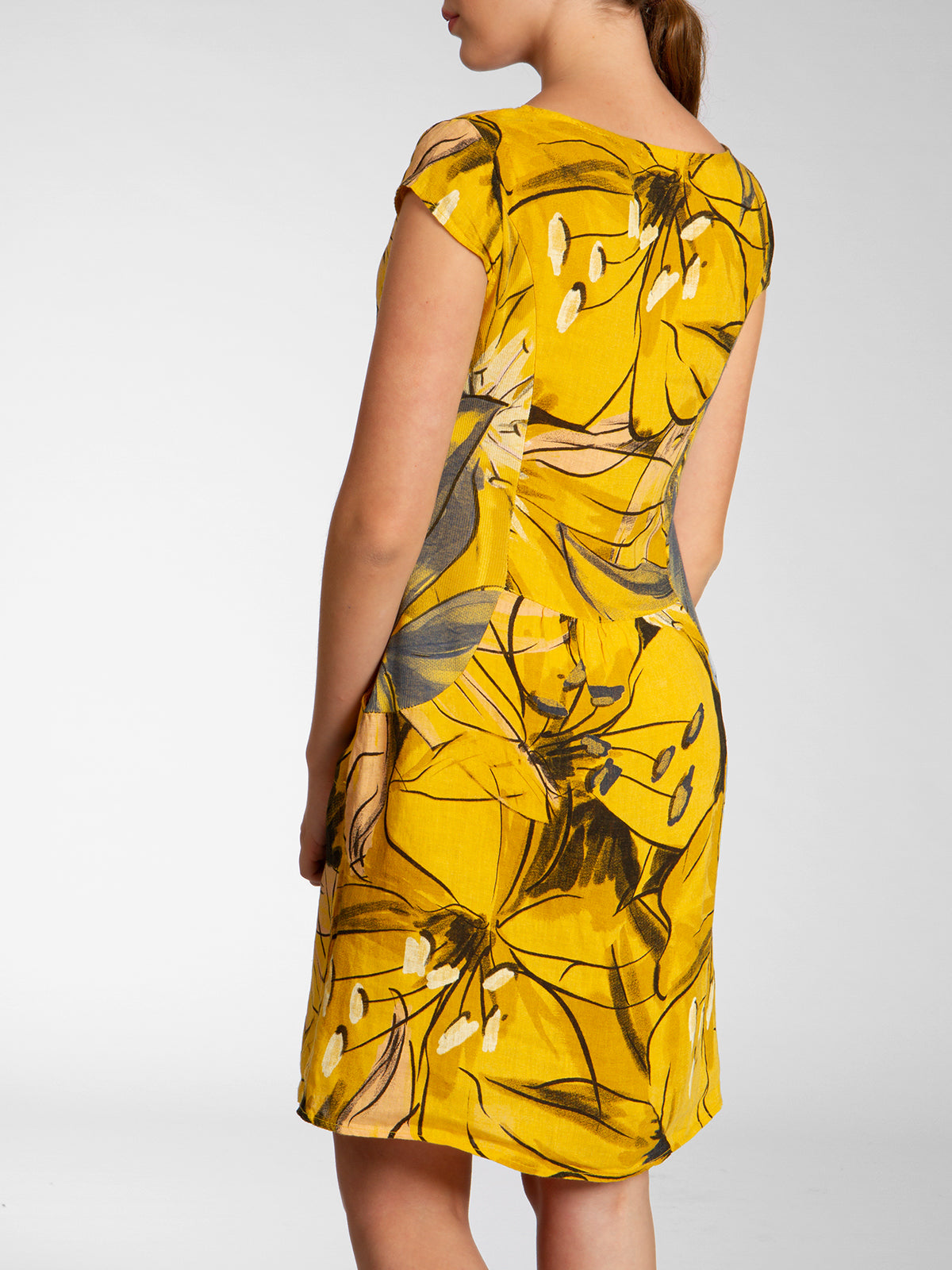 caspar-leinenkleid-no-035-damen-sommerkleid-aus-100-leinen image 4