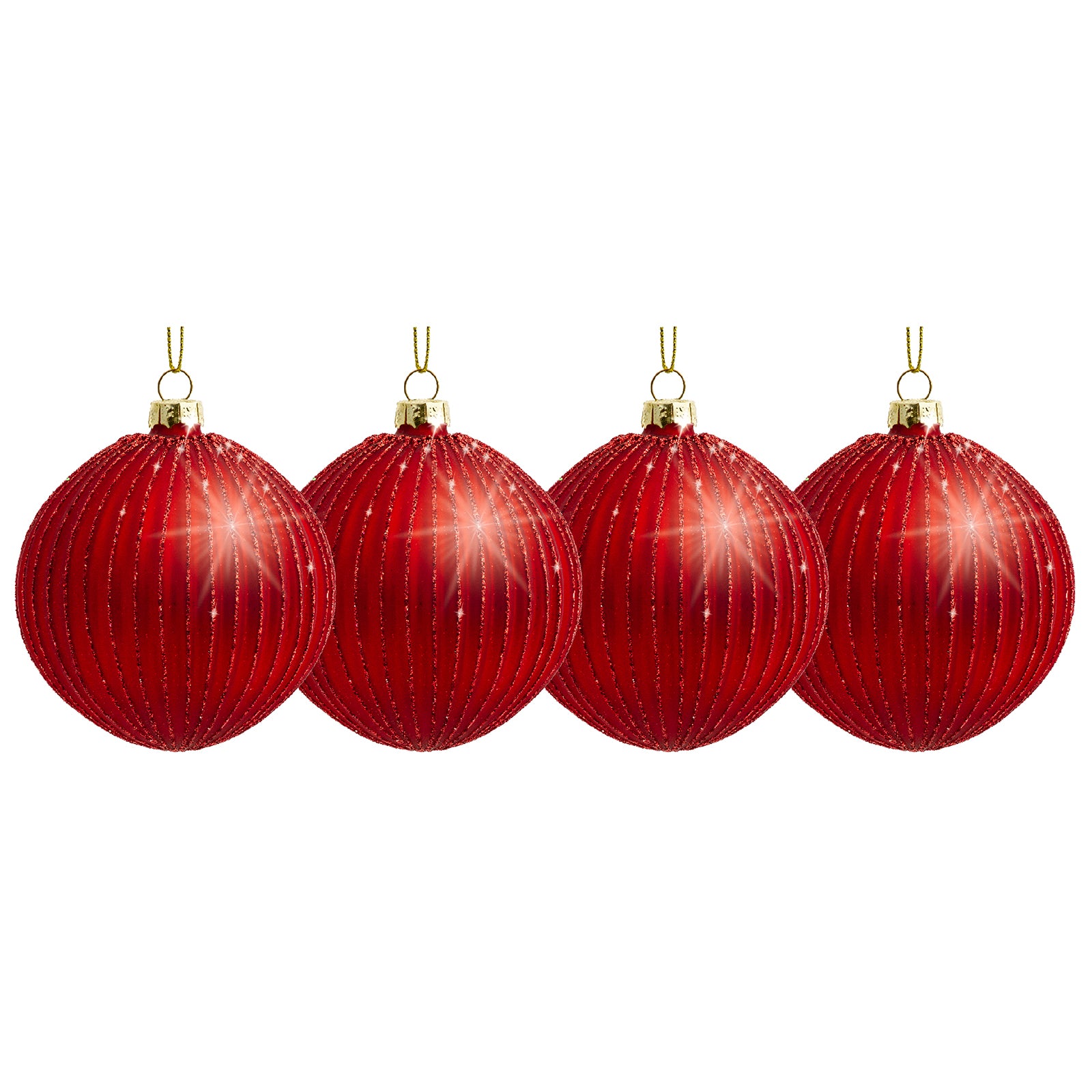 caspar-sikora-highlights-4er-set-christbaumkugeln-aus-glas-rot image 5
