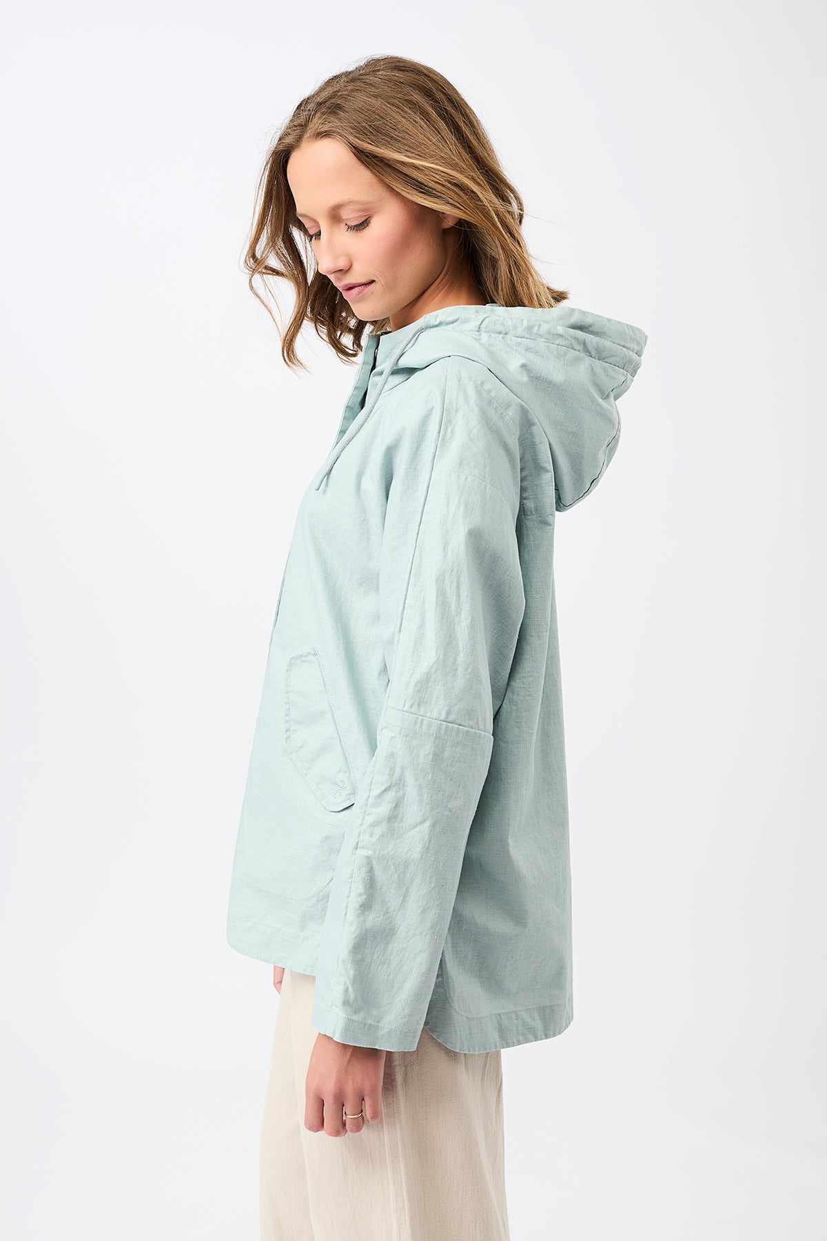 langerchen-outdoorjacke-aus-beschichtetem-leinen-flow image 2
