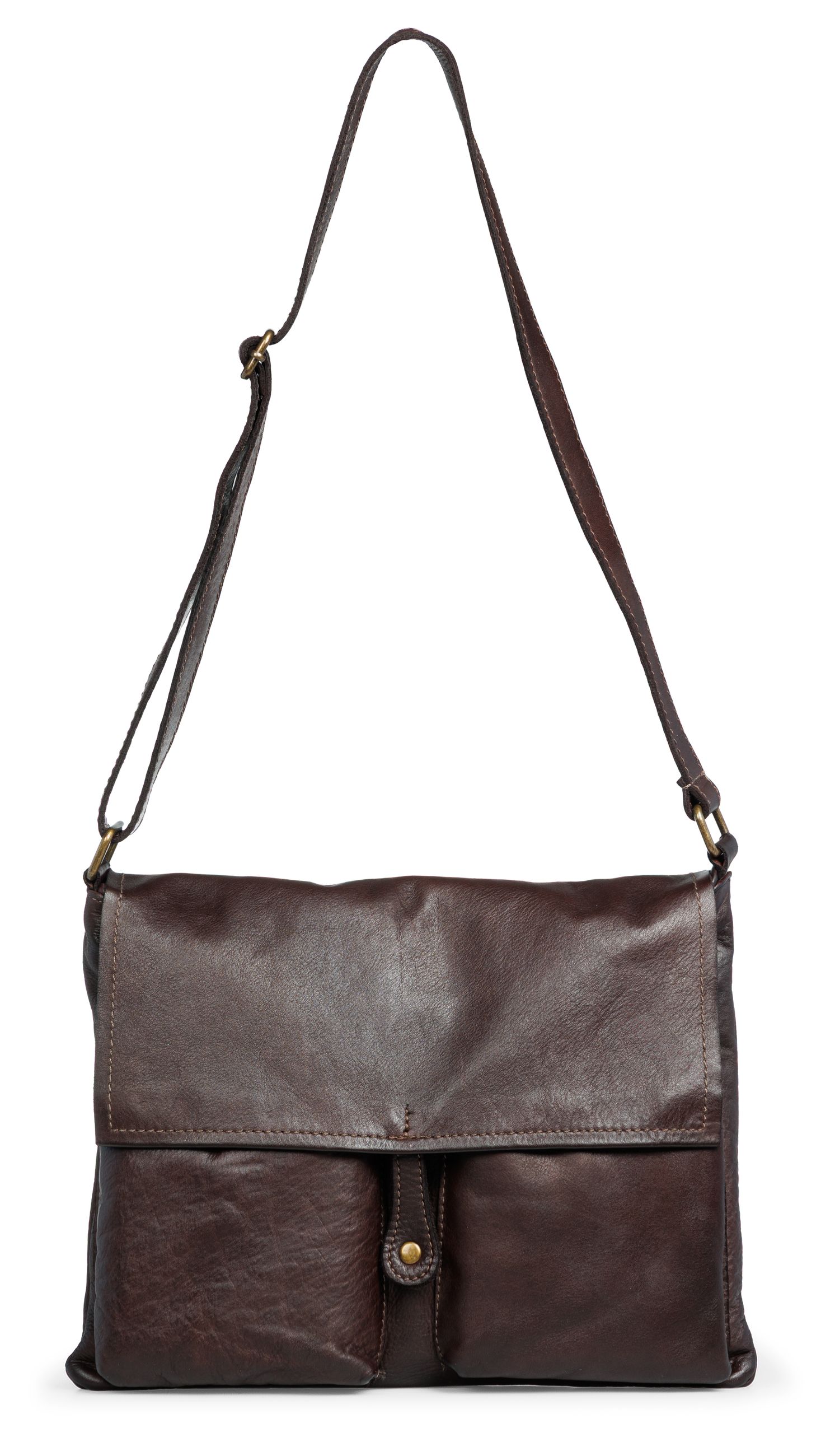 caspar-no-819-vintage-messenger-bag-echtleder-crossbody-made-in-italy image 8