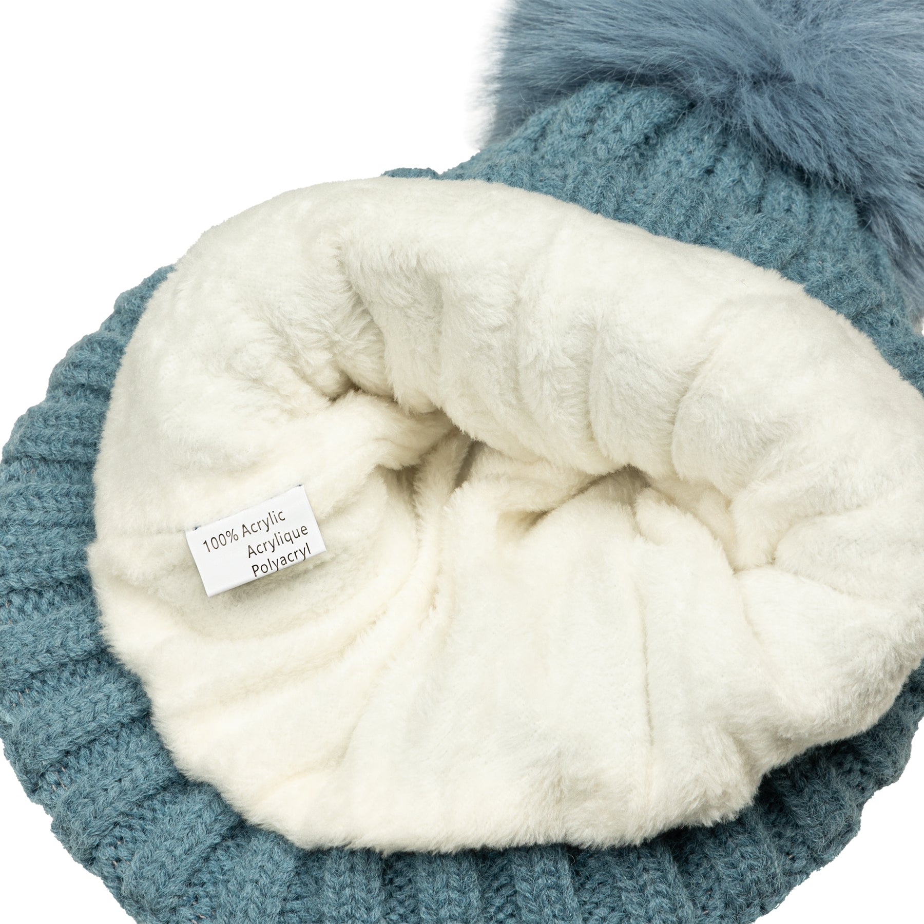 caspar-bommelm-tze-no-216-damen-strickm-tze-mit-kunstfellbommel image 4