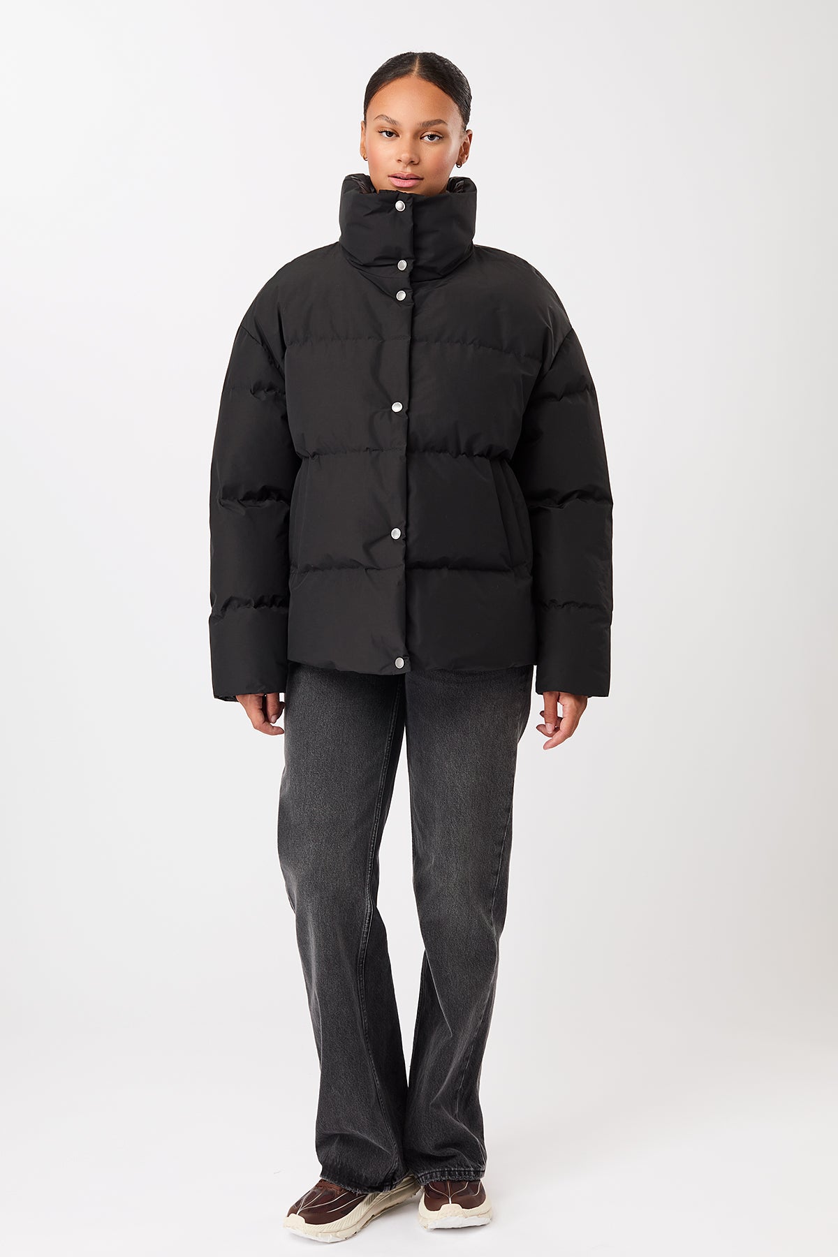 langerchen-gesteppte-jacke-aus-eco-daune-mit-stehkragen-navy image 1