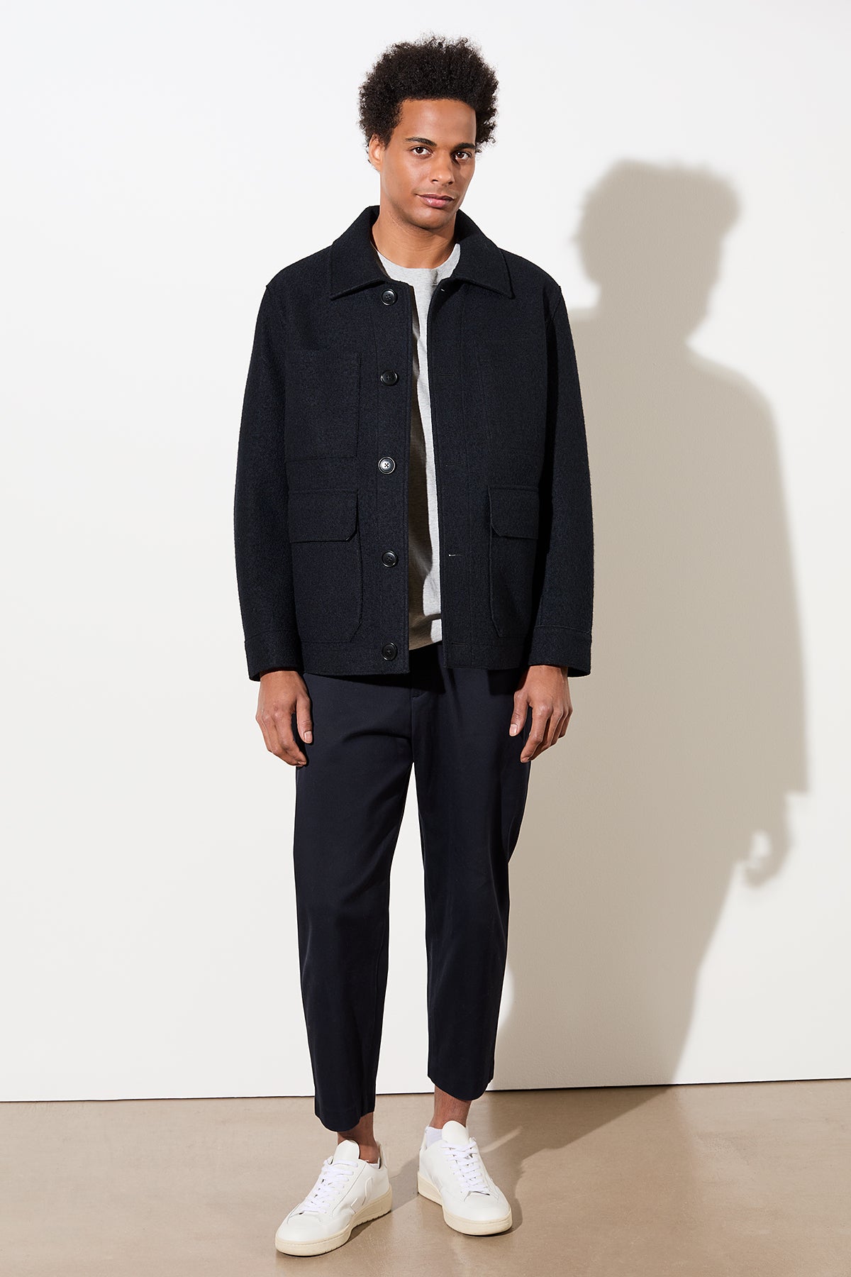 langerchen-field-jacket-aus-techno-felt-carbon image 2