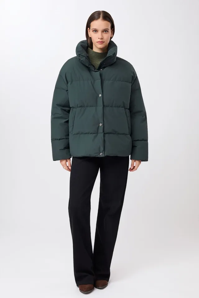 langerchen-gesteppte-eco-daune-jacke-mit-stehkragen-fir image 1
